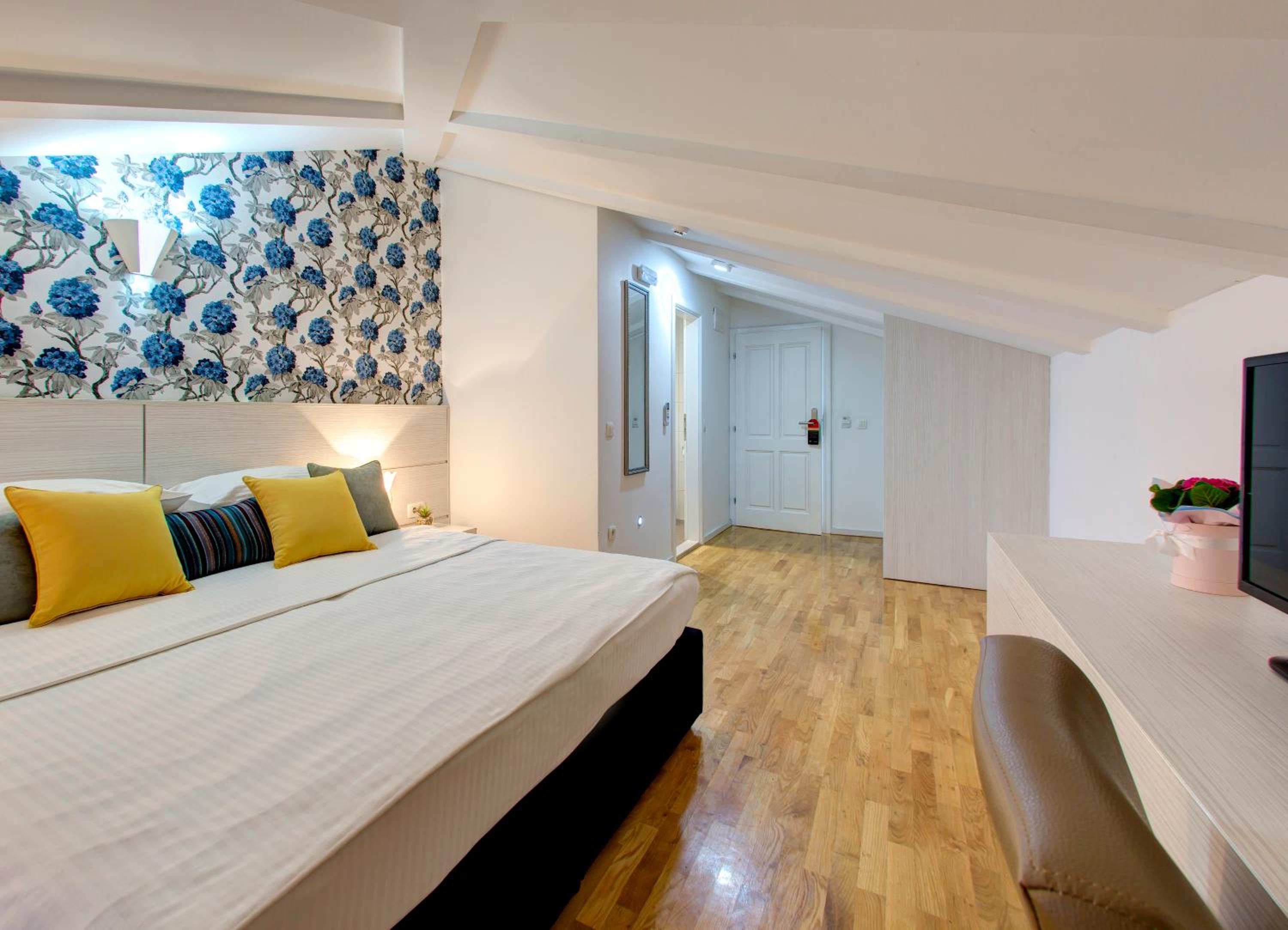 Room, Double Bed, Attic