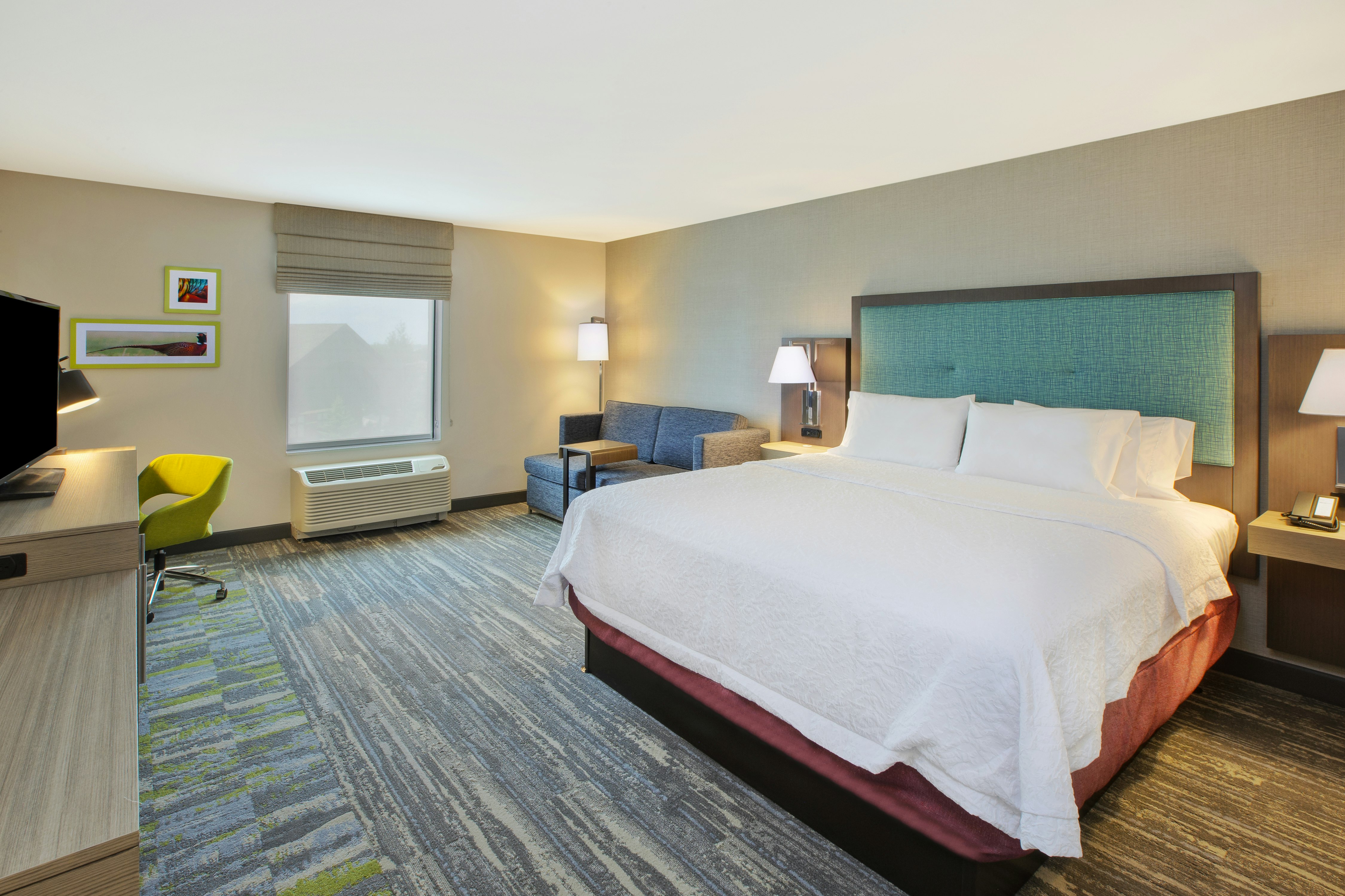 ROOM, KING BED, SOFA