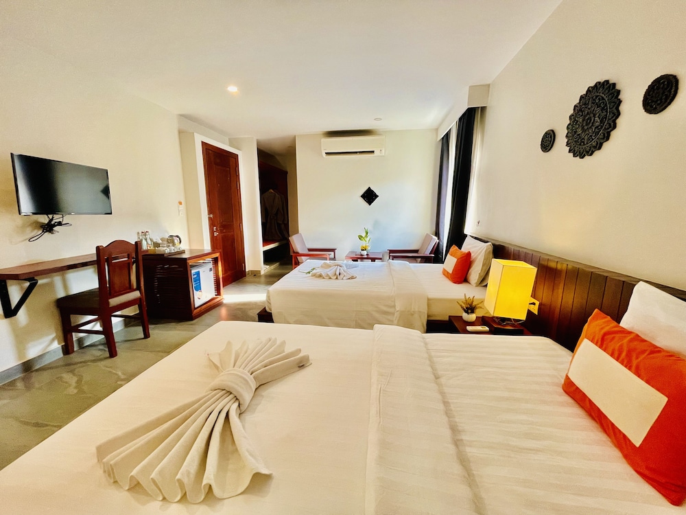 استوديو بسريرين منفصلين، Indra Angkor Residence 10/10