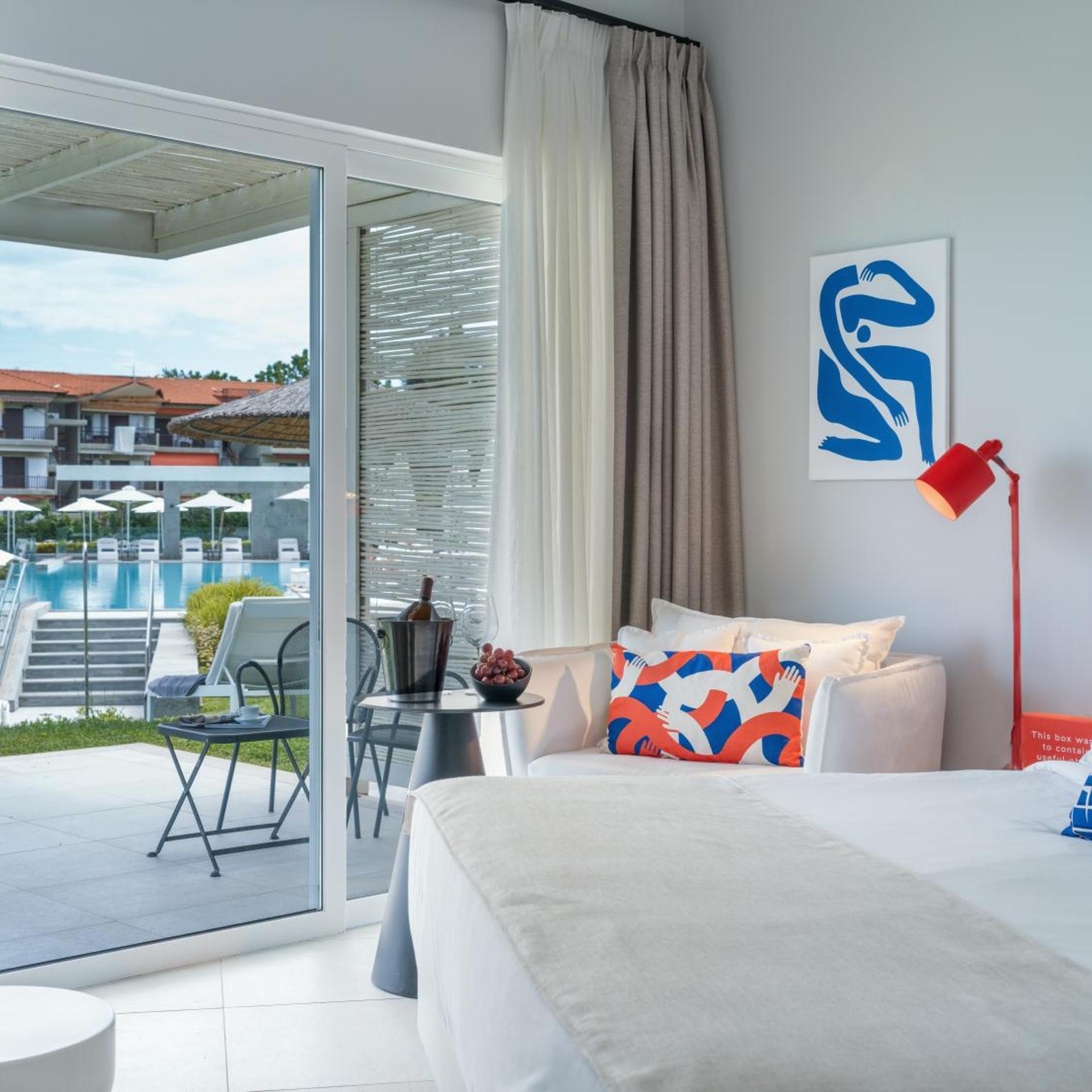 Cabana, Pool View