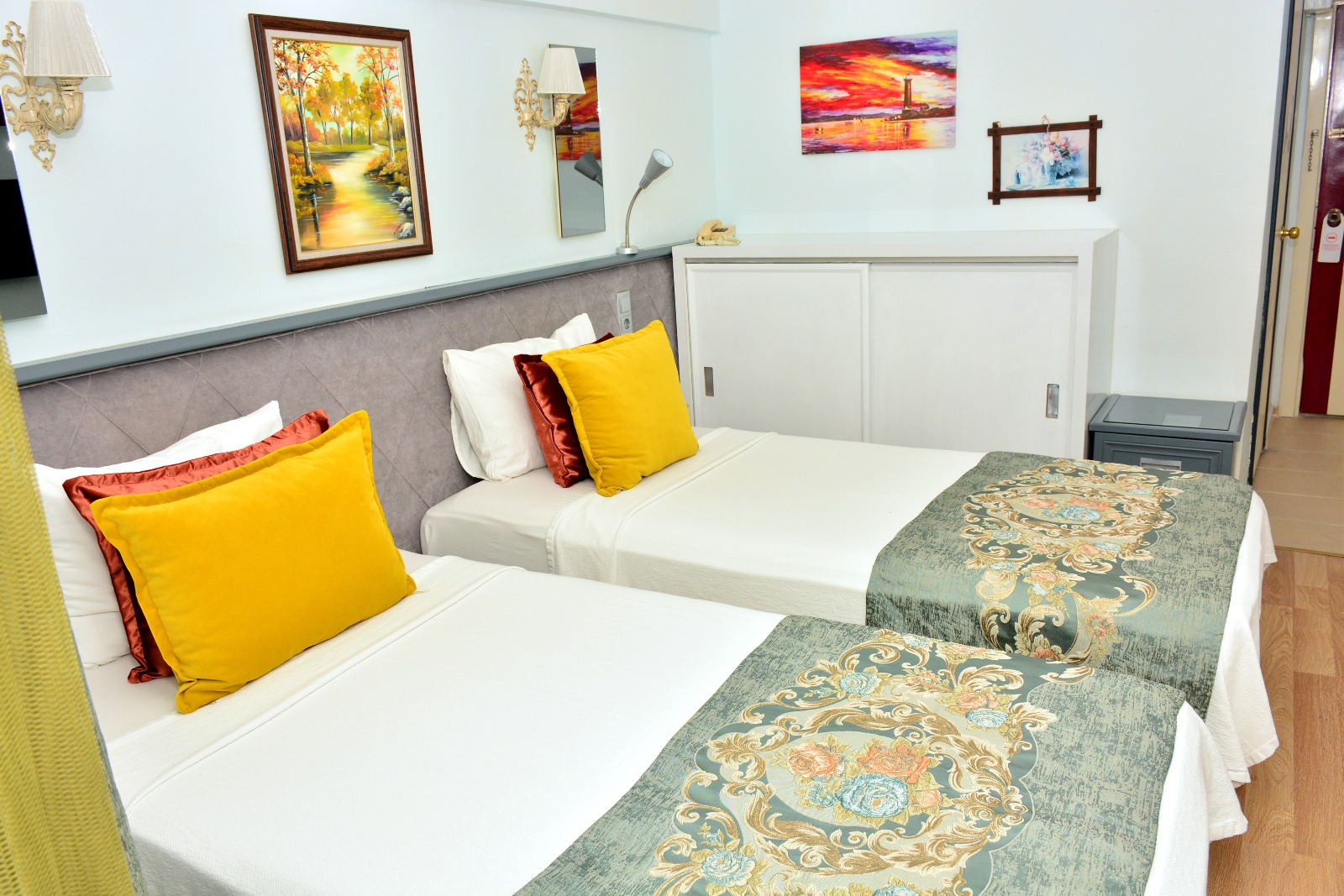 Room, Single, Double Bed, Land View