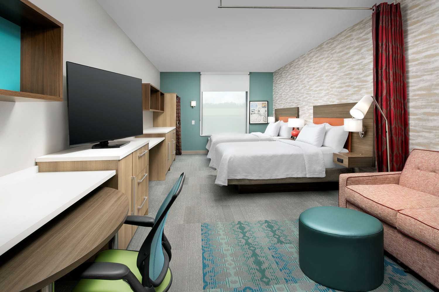 STUDIO, SUITE, 2 QUEEN BEDS, ACCESSIBLE