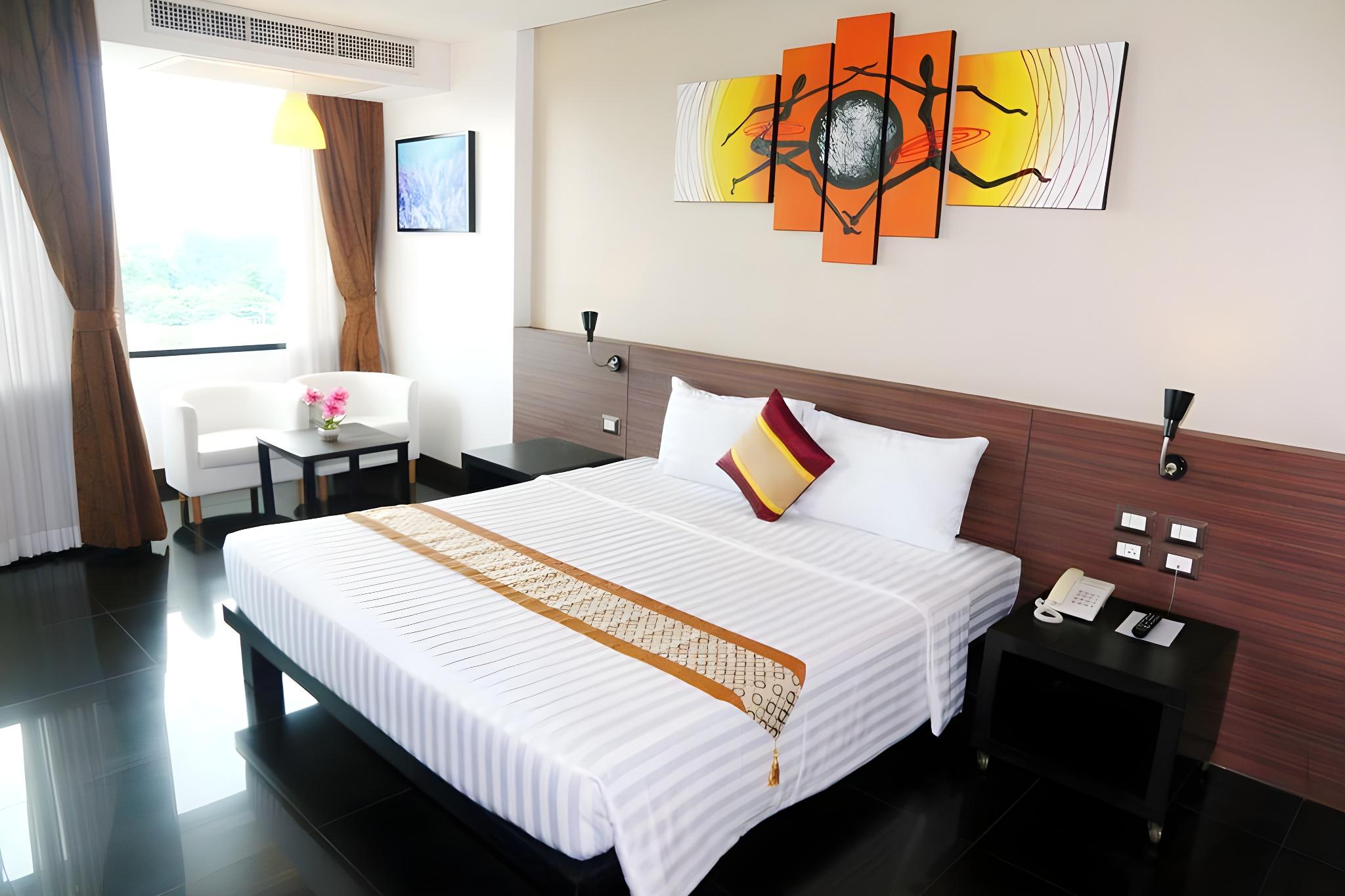 Deluxe, Double Bed, Garden View, Balcony