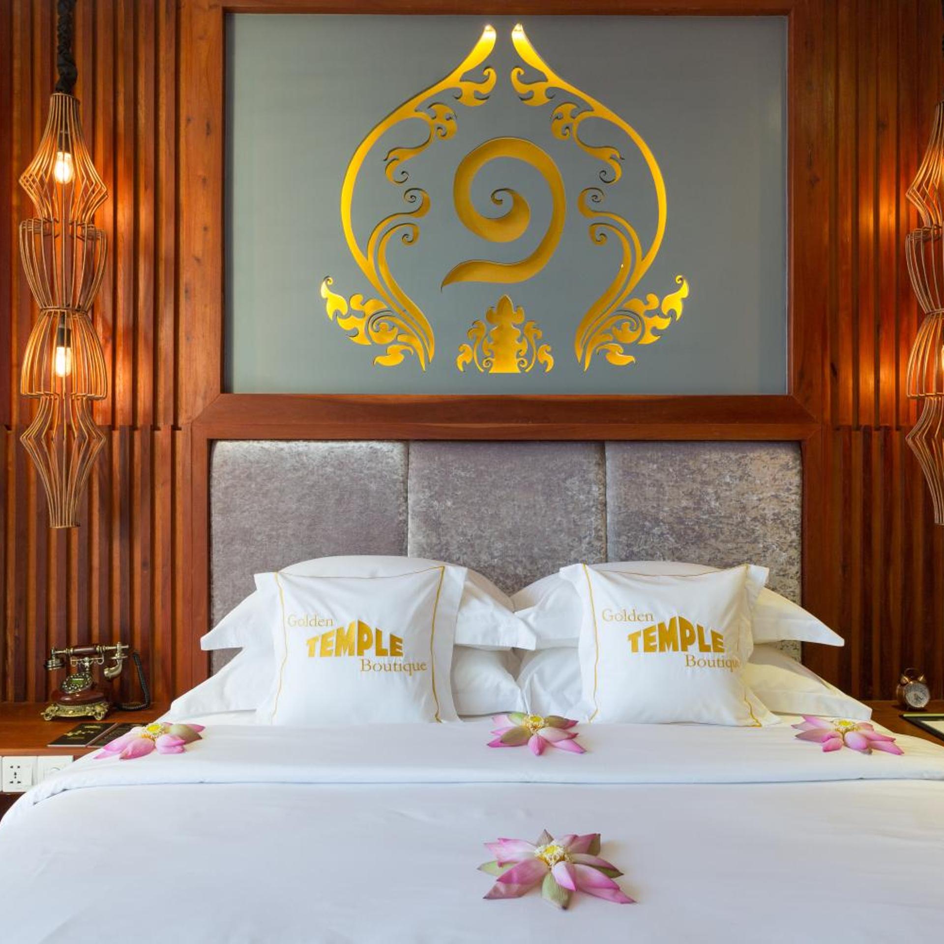 جناح فاخر بسرير كينج، Golden Temple Boutique 10/10