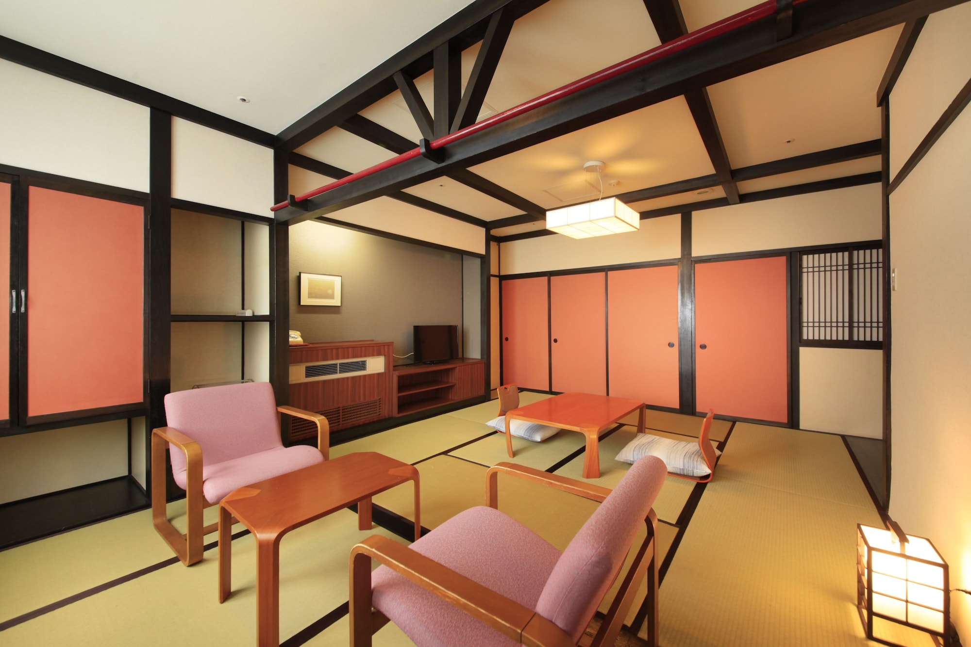 Retro, Japanese, 4 Futon Beds, No Bathroom, Tatami
