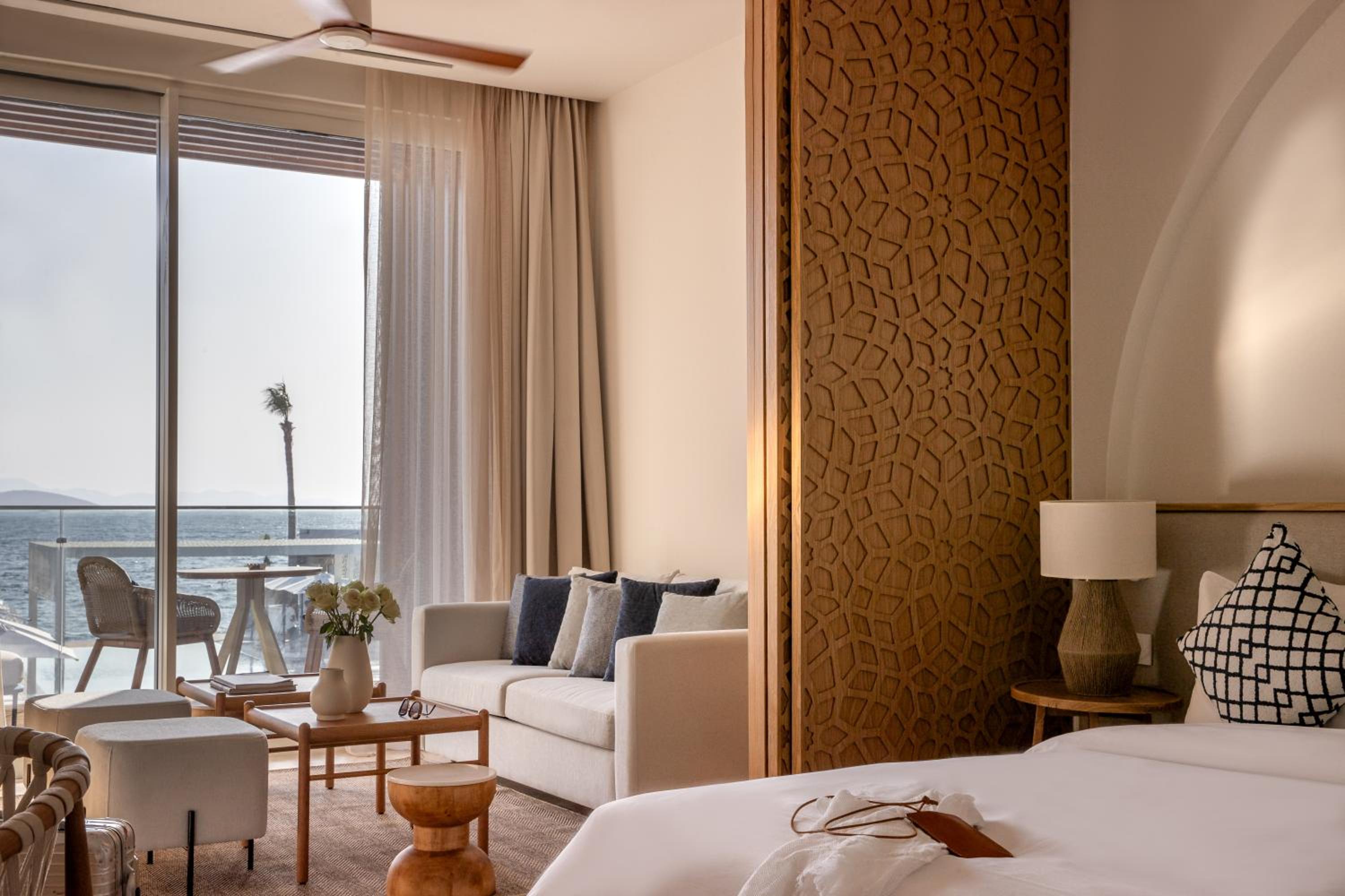 غرفة ديلوكس بسرير مزدوج بإطلالة على البحر، Yalikavak Marina Hotel by Social Living Collection 3/10