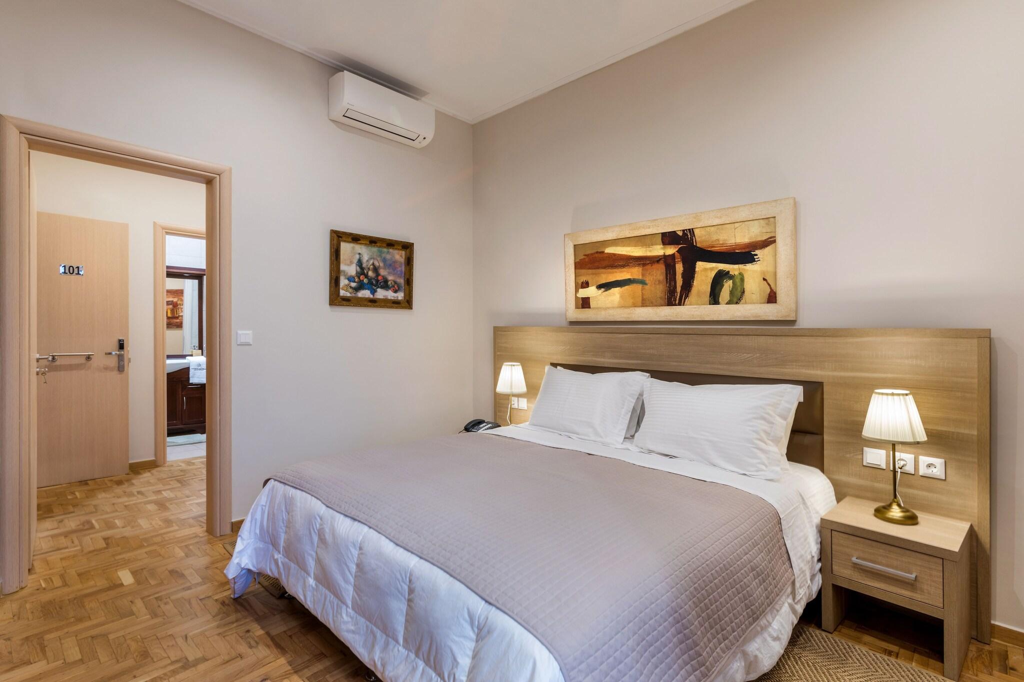 غرفة سوبيريور بسرير كوين، Athens Manor Houses 4/8