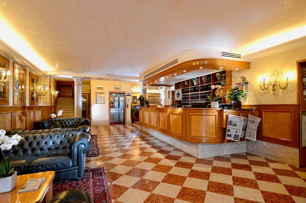 Lobby at Rialto Hotel, VENICE