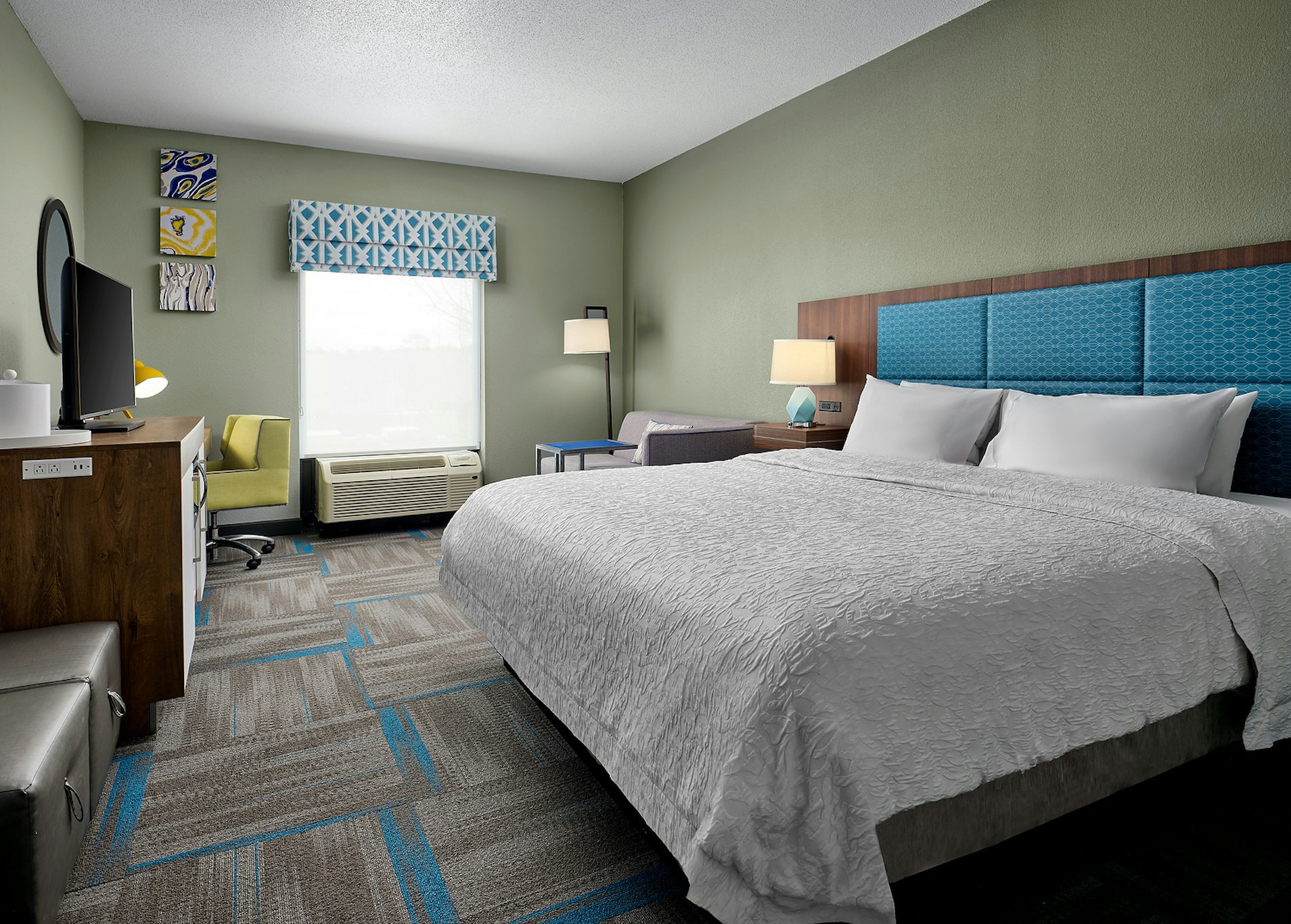 Study, King Bed