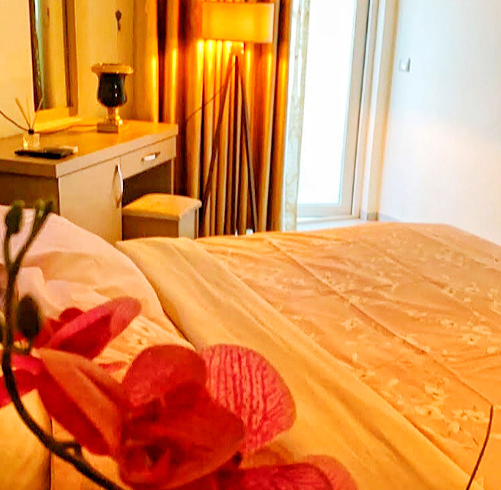 غرفة ديلوكس بسريرين منفصلين بإطلالة على المدينة بغرفة نوم واحدة، Cleopatra City Hotel 8/10