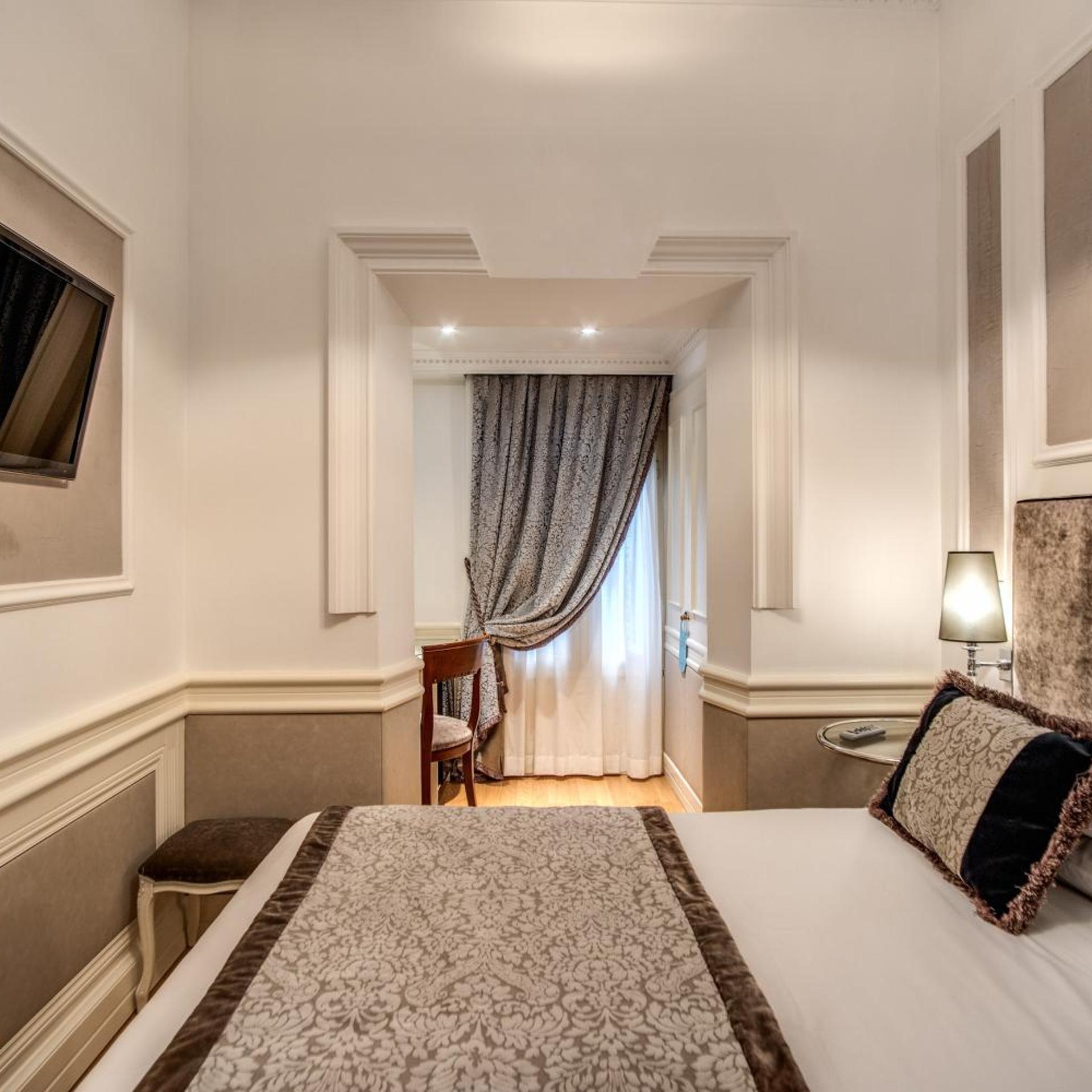 غرفة صغيرة بسرير مزدوج أو سريرين منفصلين، The Britannia Hotel 8/10