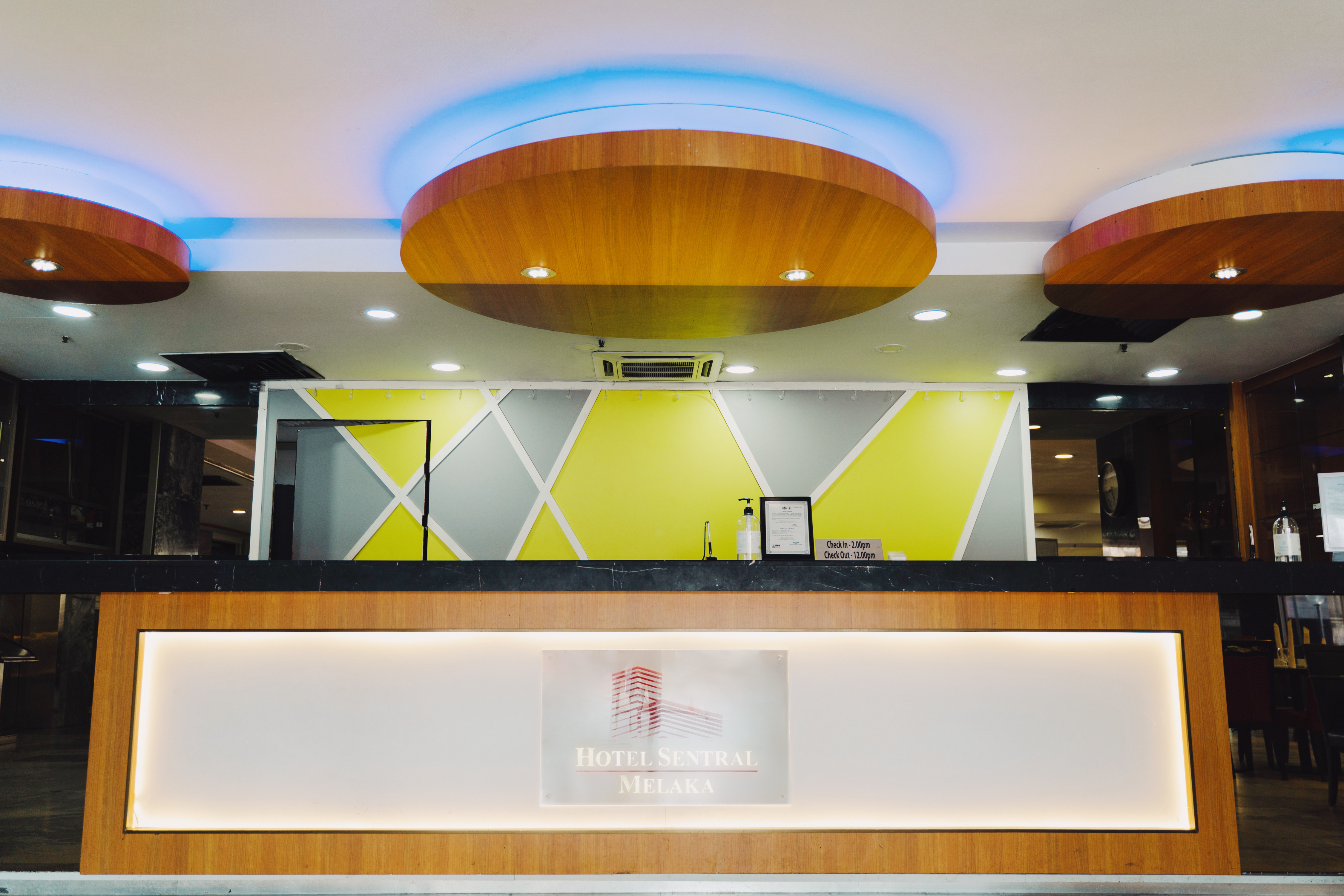 Lobby at Hotel Sentral Melaka, MALACCA CITY