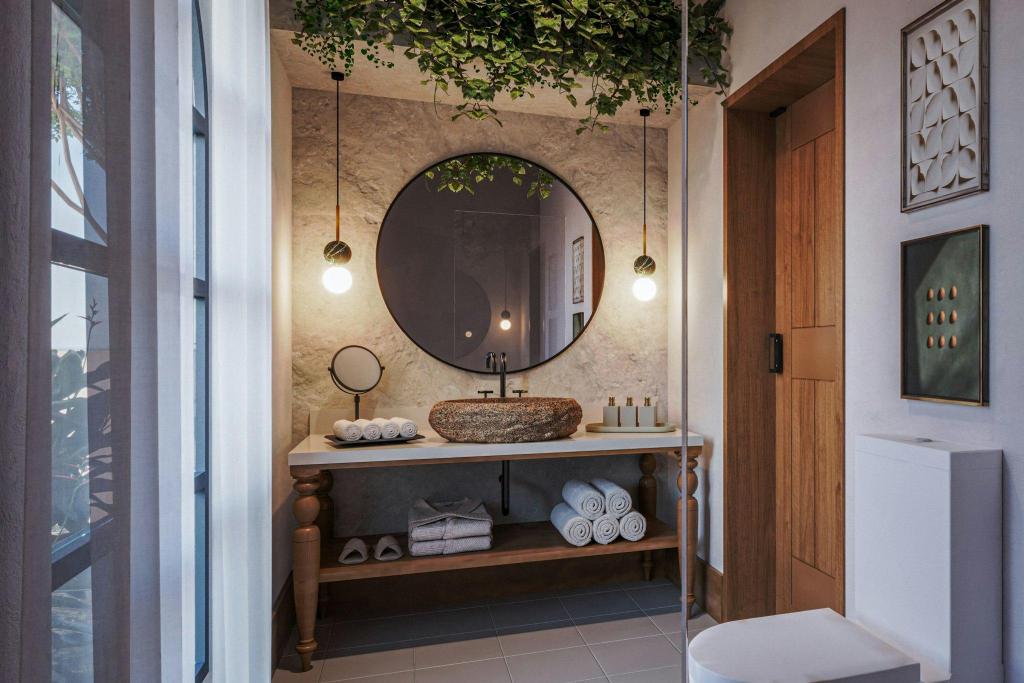 غرفة بسريرين كوين بإطلالة على الجبل، Villa Lapas Rainforest Eco Resort 4/4