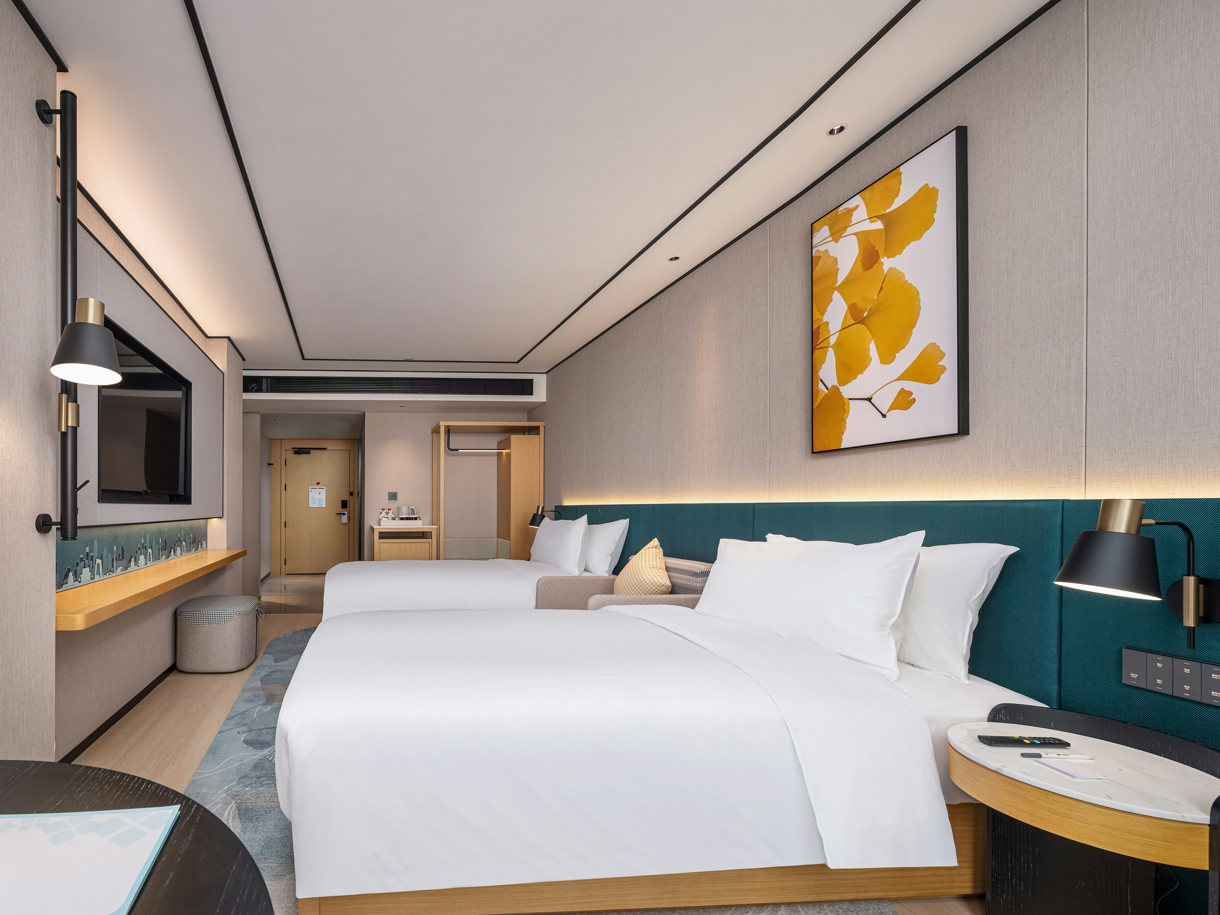 GUEST ROOM, TWIN BEDS