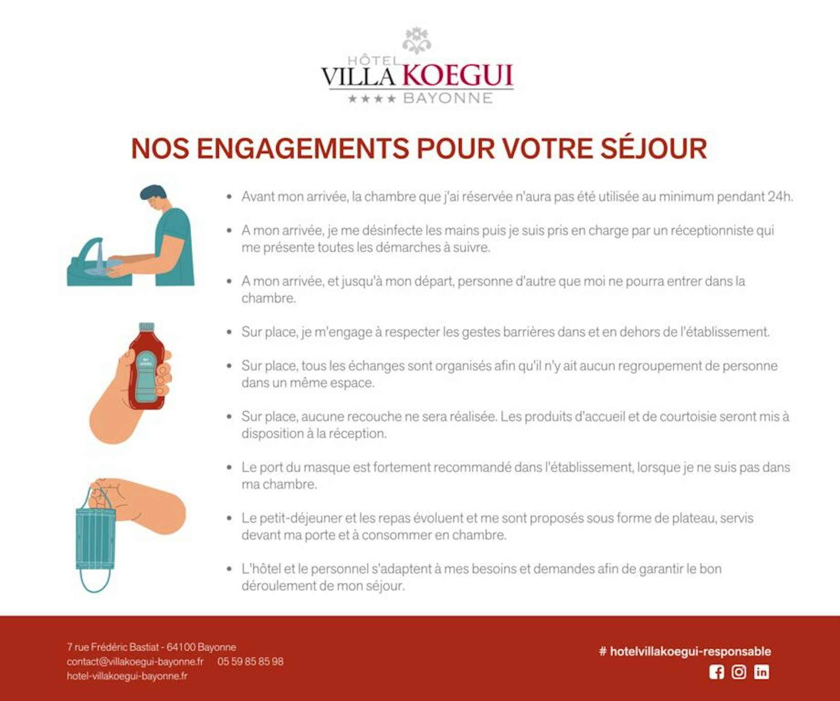 Hotel Villa Koegui Bayonne 50/55