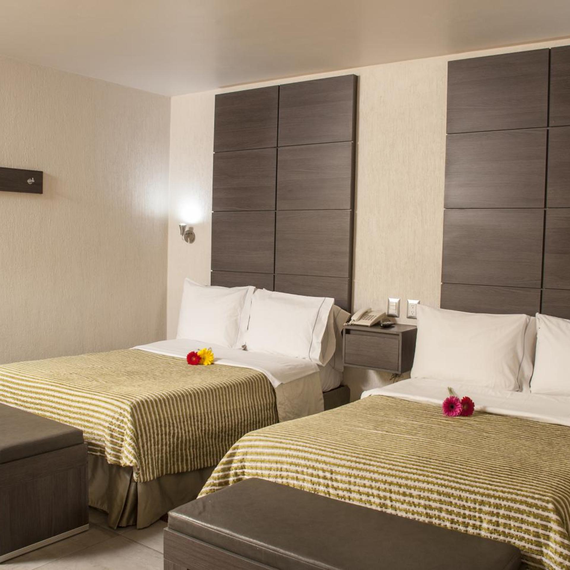غرفة بسرير مزدوج، Hotel Expo Abastos 4/10