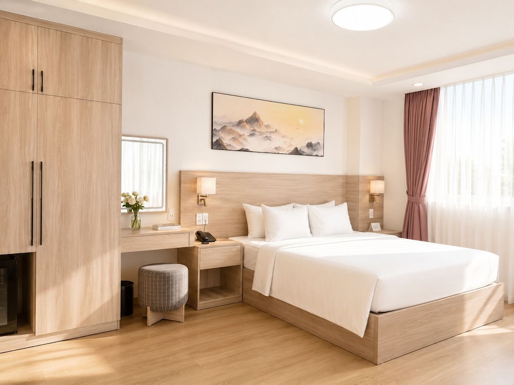 Garden, Executive, Double Bed, City View, Balcony