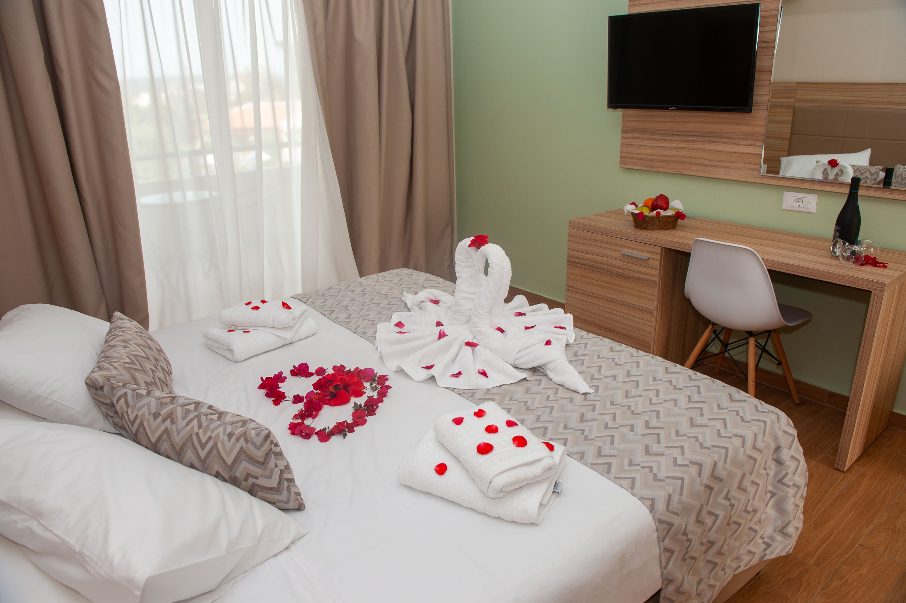 غرفة سوبيريور بسرير مزدوج أو سريرين منفصلين، Filerimos Village Hotel 4/5