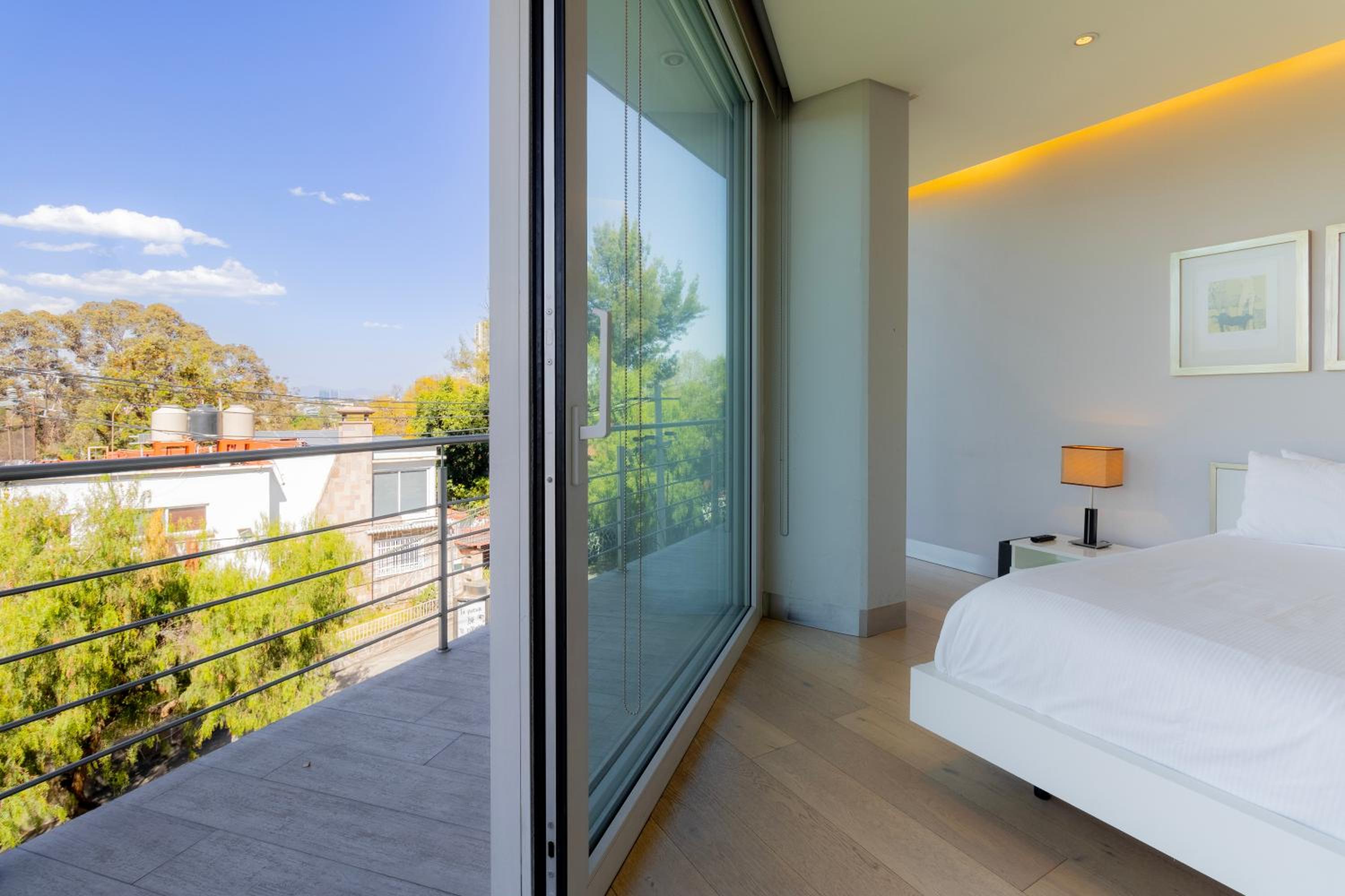 جناح ديلوكس بشرفة، Capitalia ApartHotel San Angel Inn 10/10