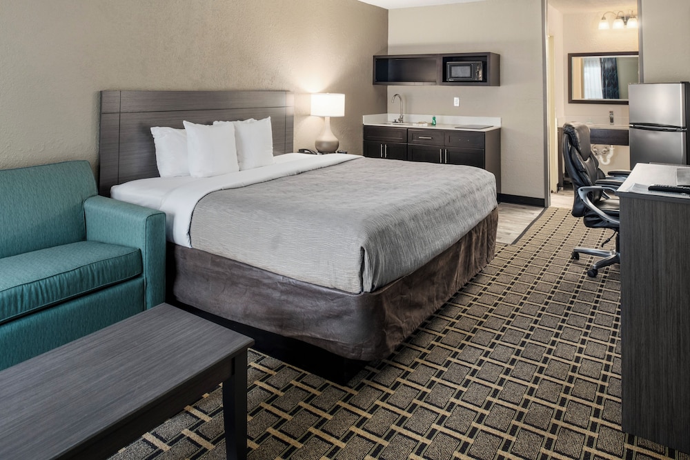 Efficiency, Suite, King Bed, Sofa