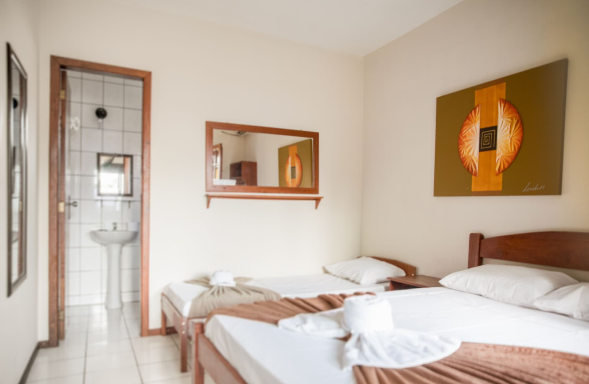 Comfort, 1 Double and 1 Single Bed