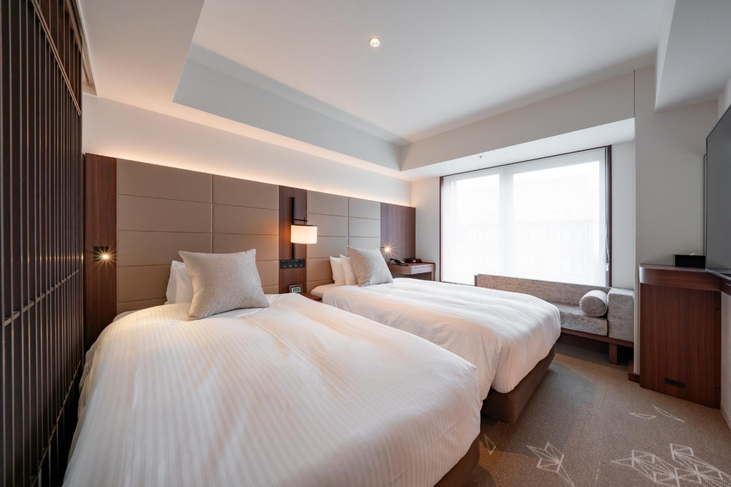 غرفة بريميوم بسريرين منفصلين، Keio Prelia Hotel Kyoto Karasuma Gojo 5/10