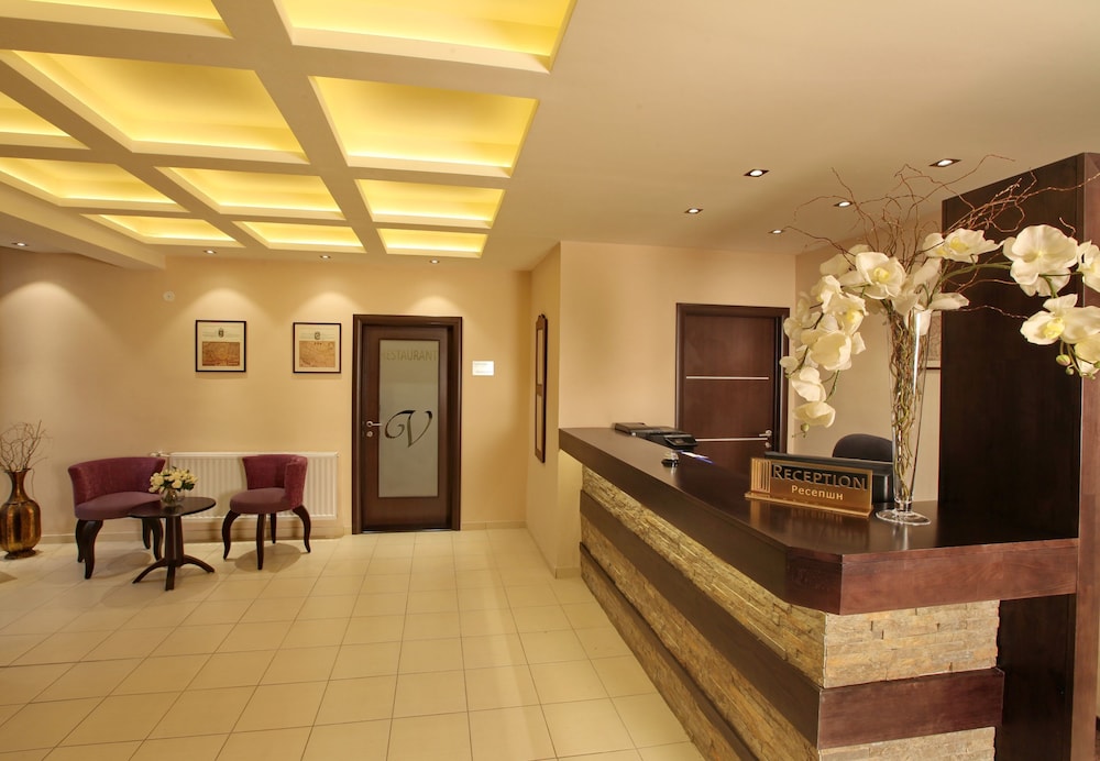 Lobby at Garni Hotel Vozarev, BELGRADE