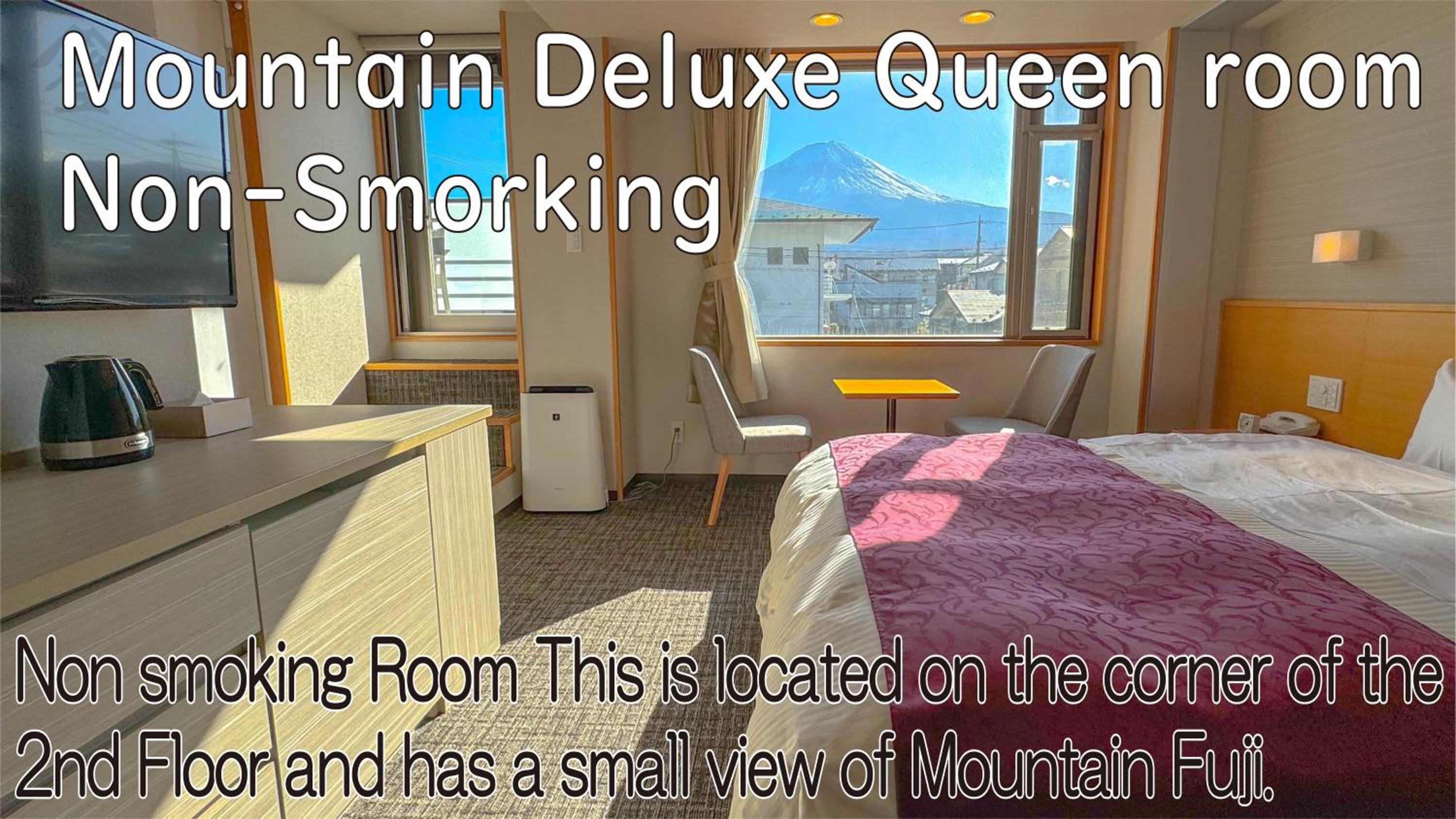 Deluxe, Queen Bed, Mountain Side, Terrace