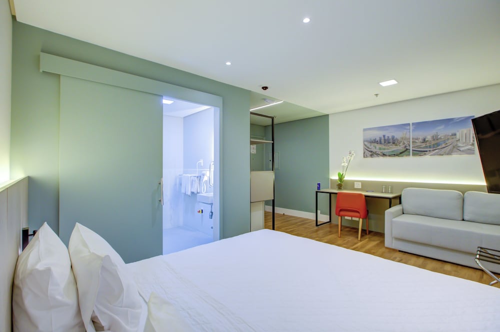 Studio, Double Bed, Sofa