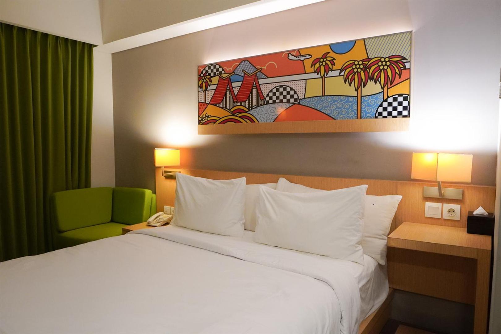 غرفة سوبيريور بسرير مزدوج أو سريرين منفصلين، G Sign Style Hotel Kuta Tuban 4/9