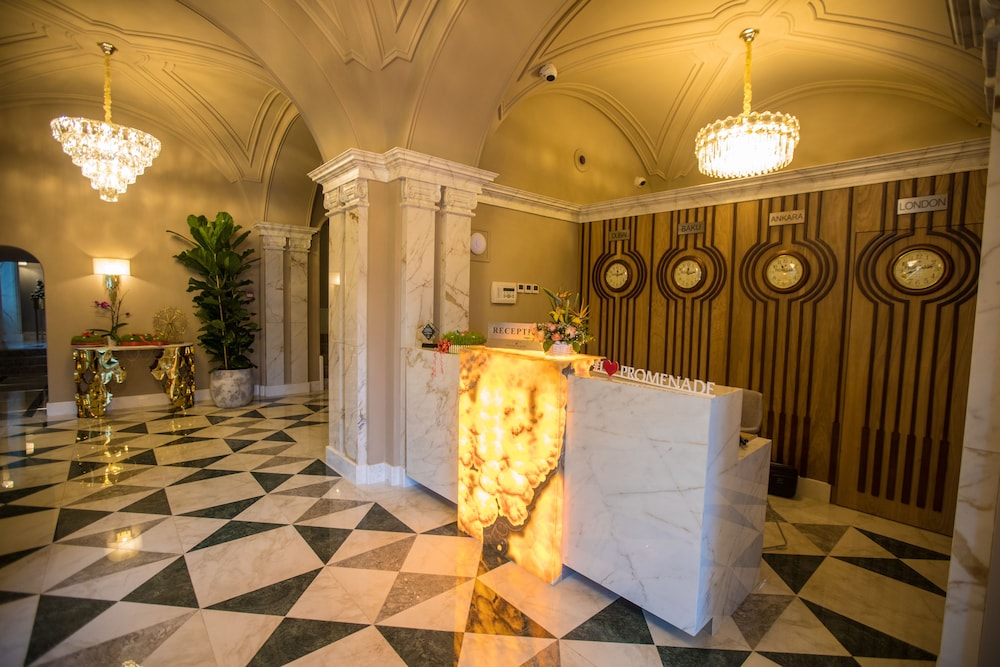 Lobby at Promenade Hotel, BAKU