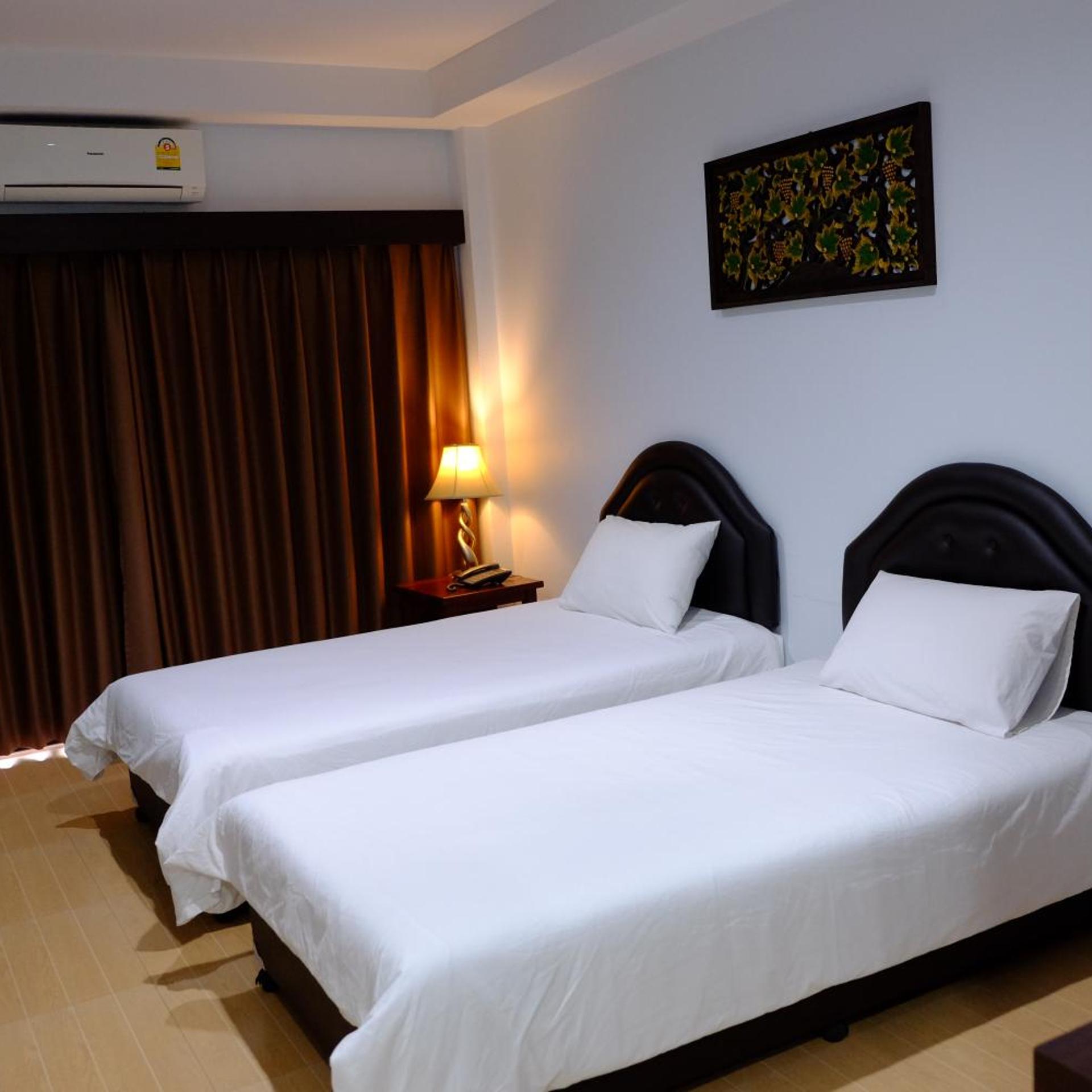 غرفة قياسية بسريرين منفصلين، Evergreen Resort Chanthaburi 3/10