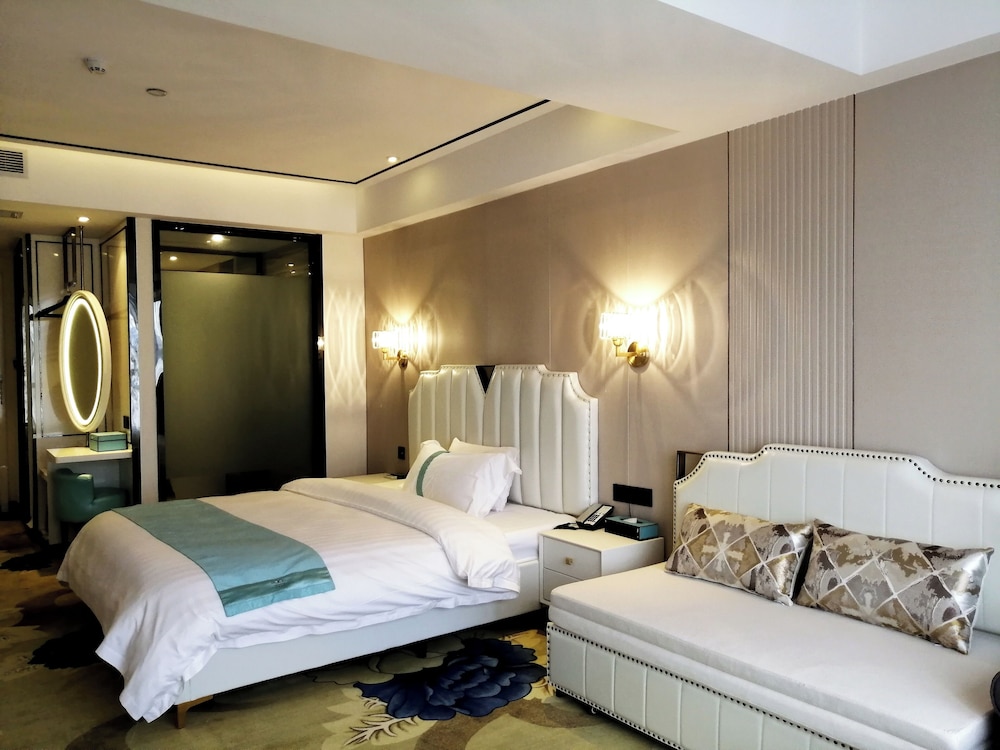 غرفة بزنس بسرير كينج بإطلالة على المدينة، Xana Lite Hotel (Guangzhou Dongxiaonan Metro Station Shixi) 4/10