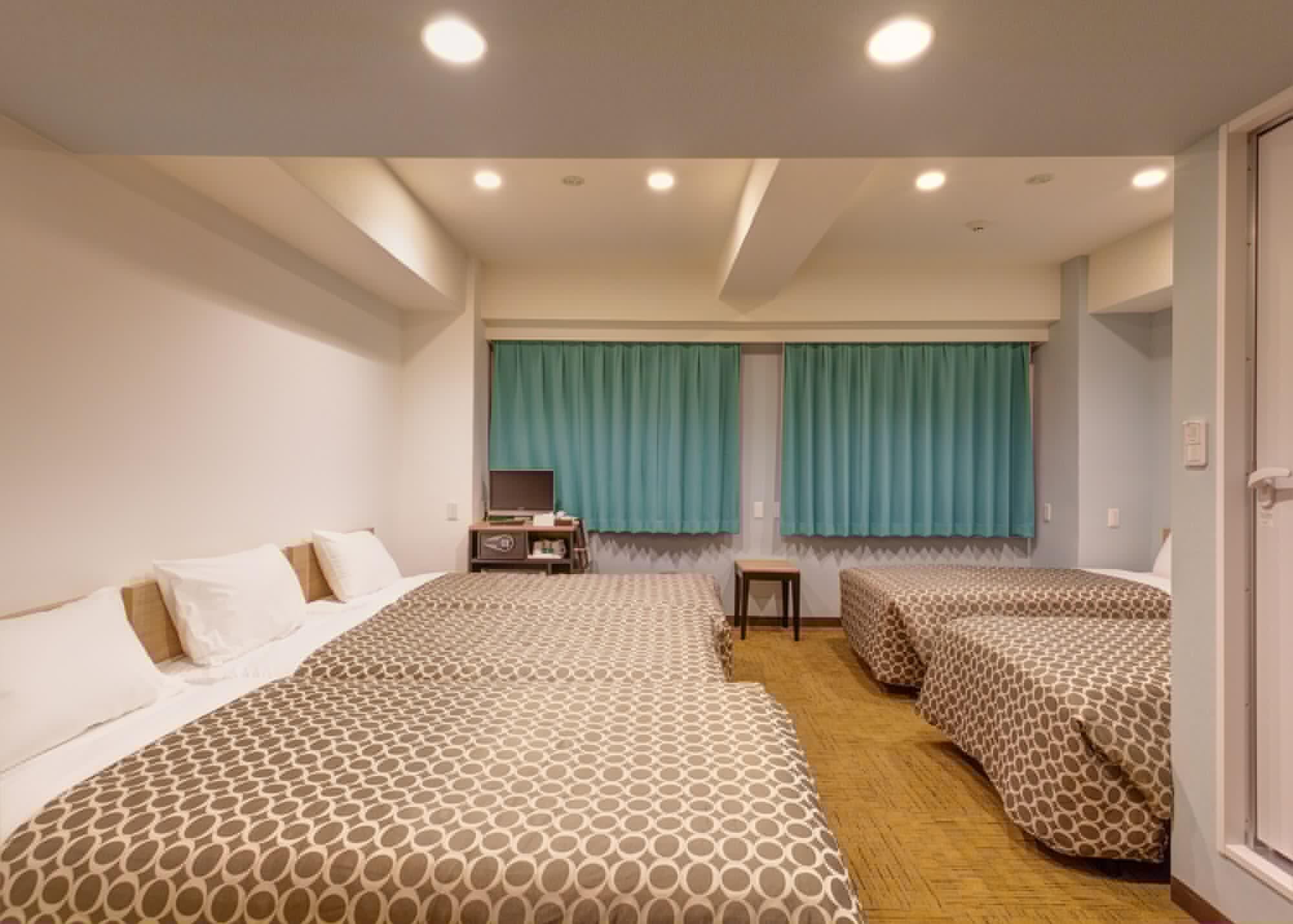 DELUXE, TRIPLE, 3 BEDS