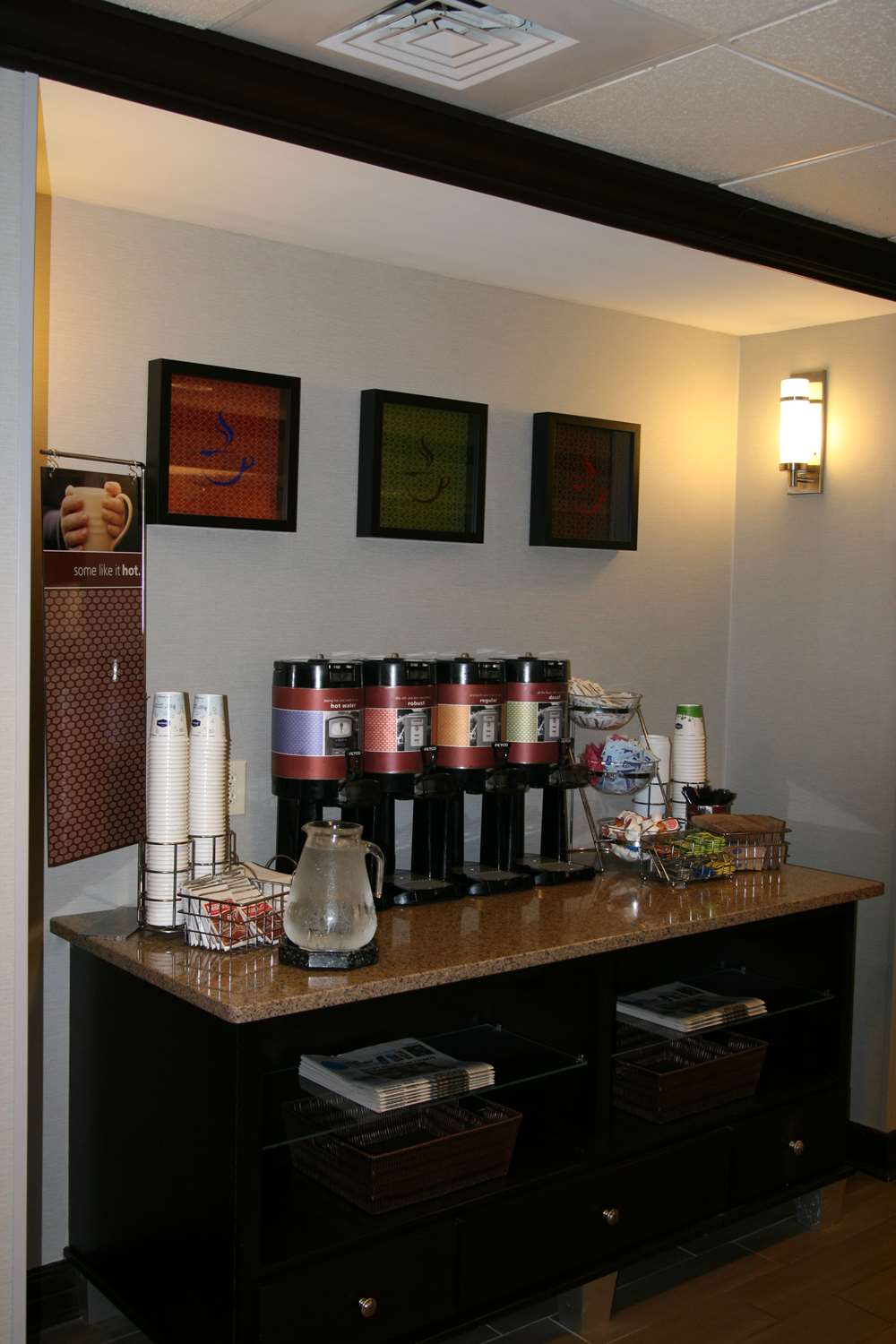 work area