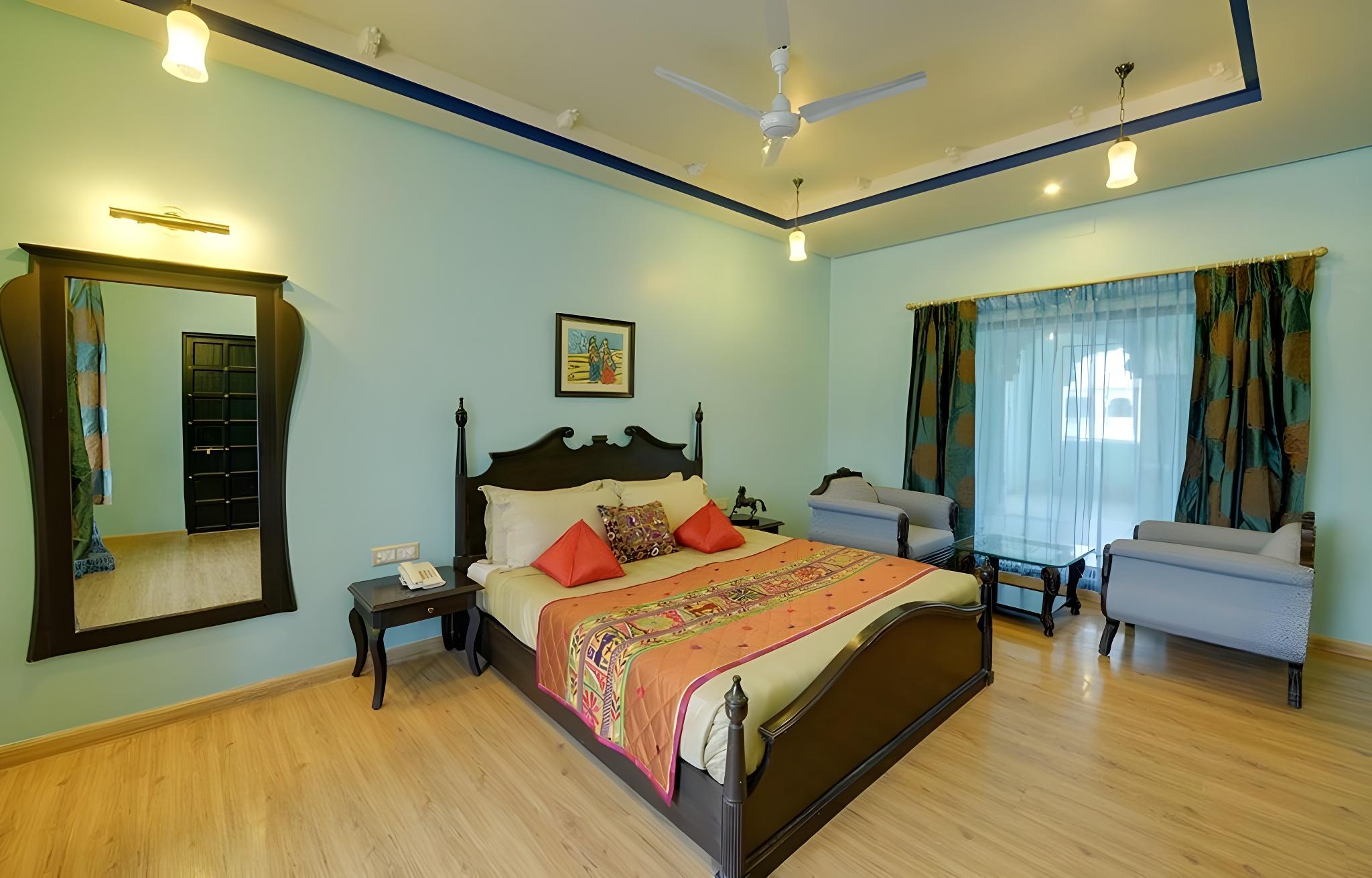 Room at juSTa Lake Nahargarh Palace, Begun