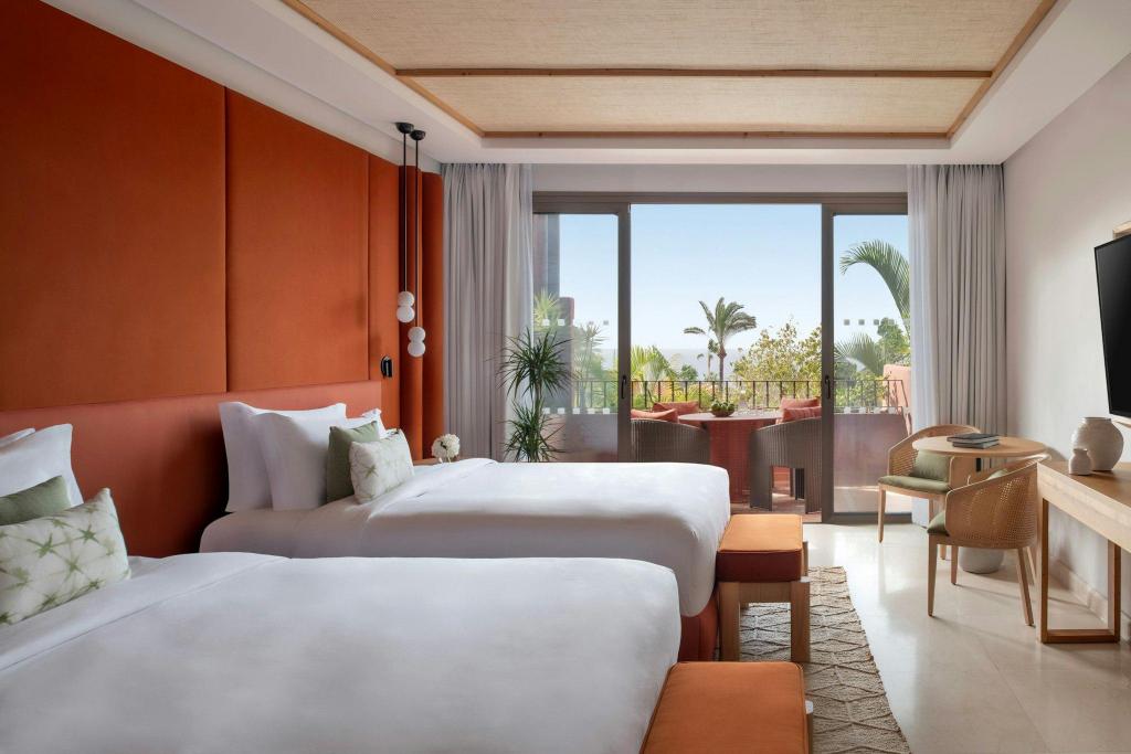 Retreat, Deluxe, Family, 2 Double Beds, Ocean View, Sofa, Balcony