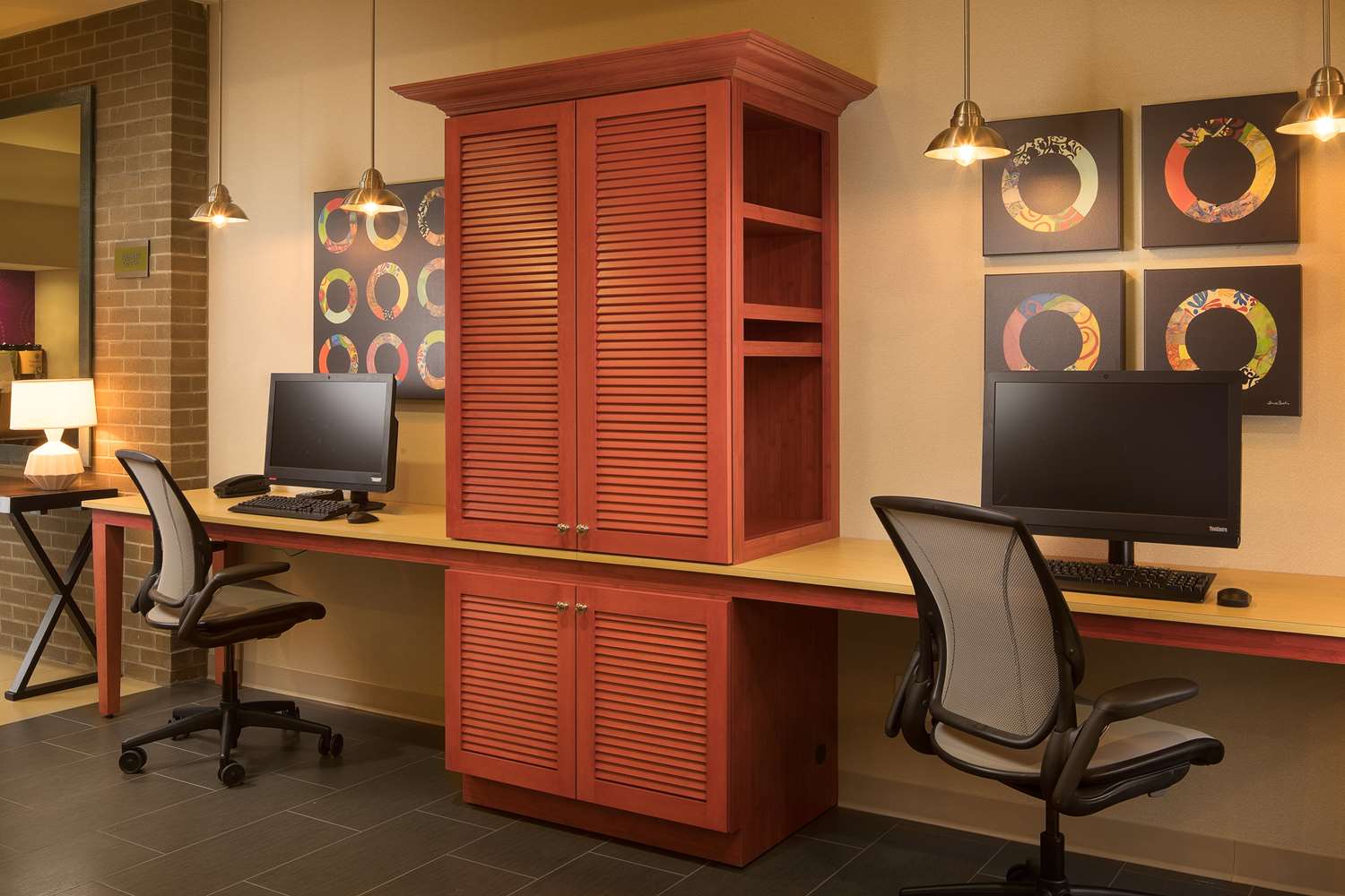 work area