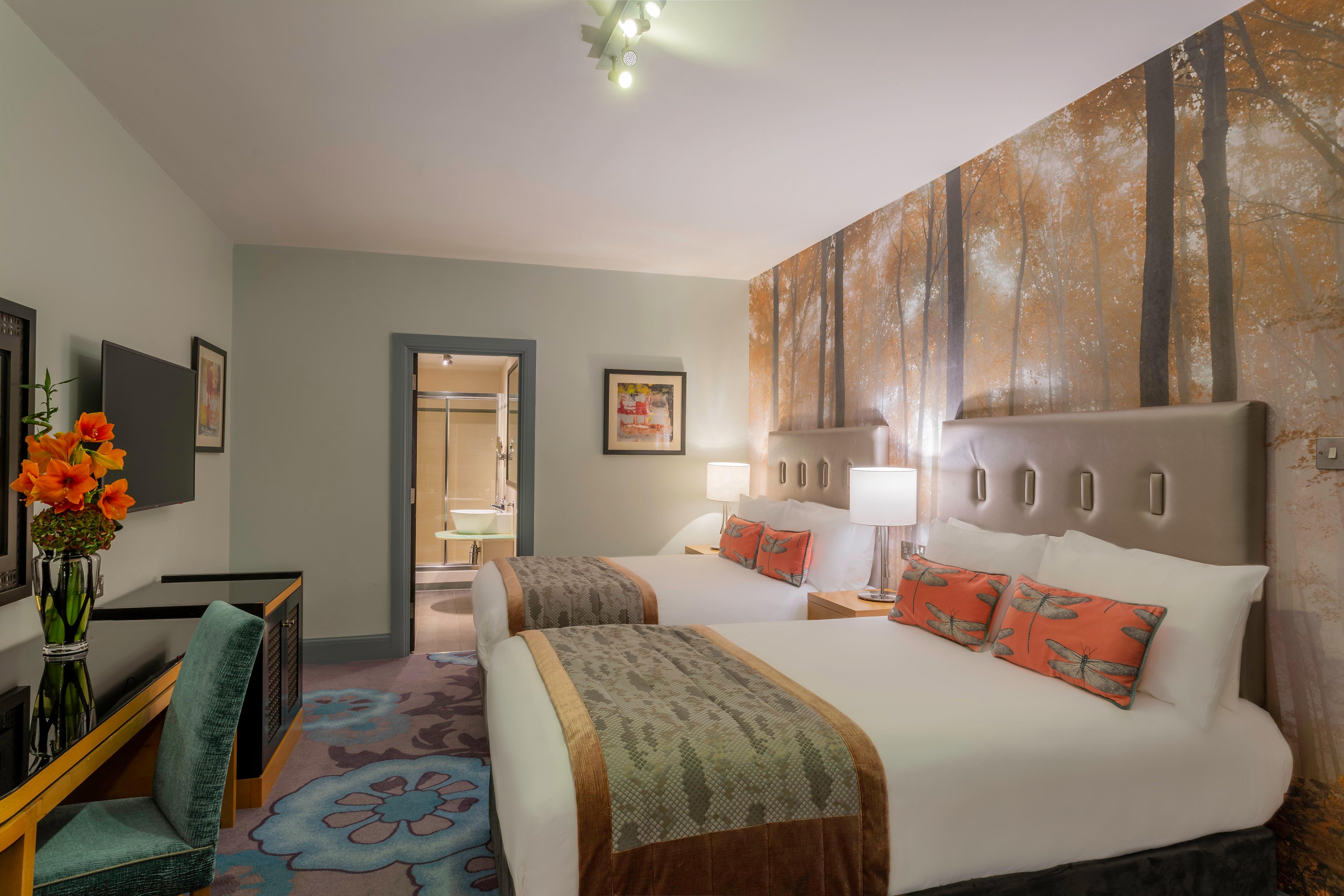 غرفة رباعية بإطلالة على المتنزه، Crowne Plaza Dublin Airport 3/5