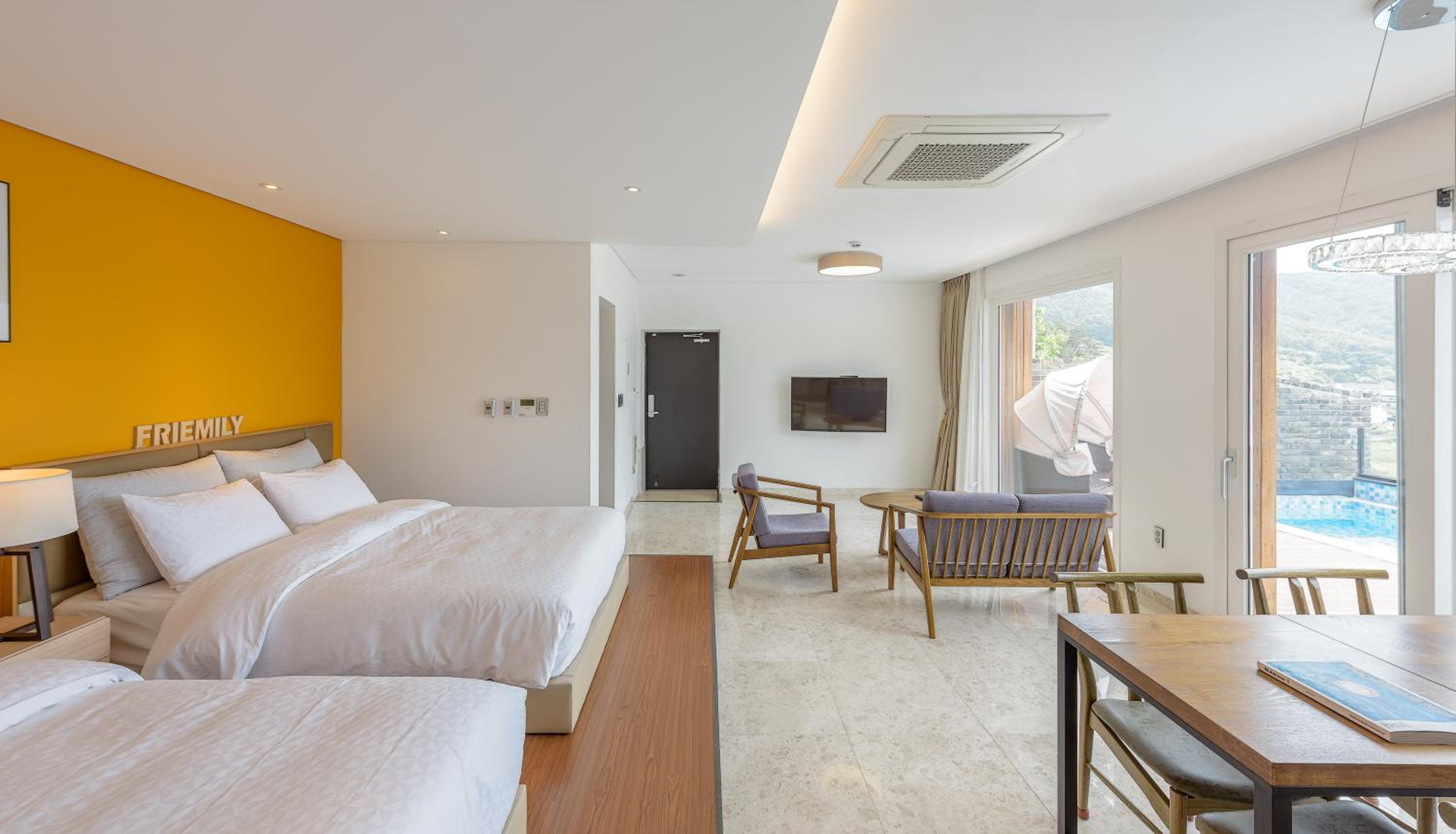 Pool, Family, Villa, Twin Beds