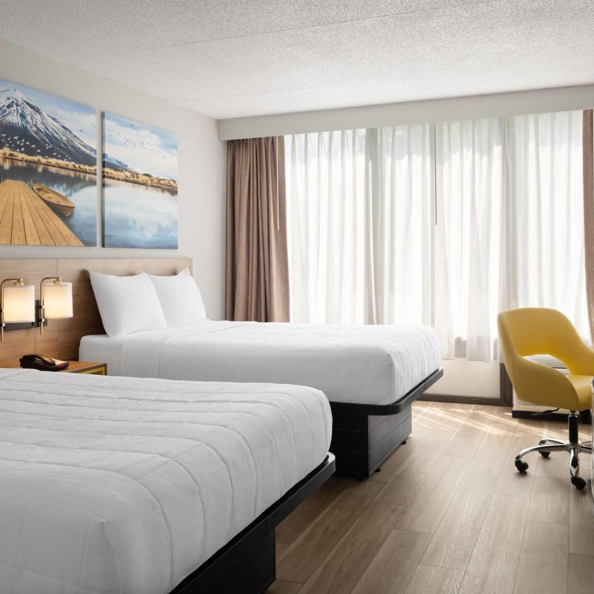 Room, 2 Double Beds, Bathtub, Accessible