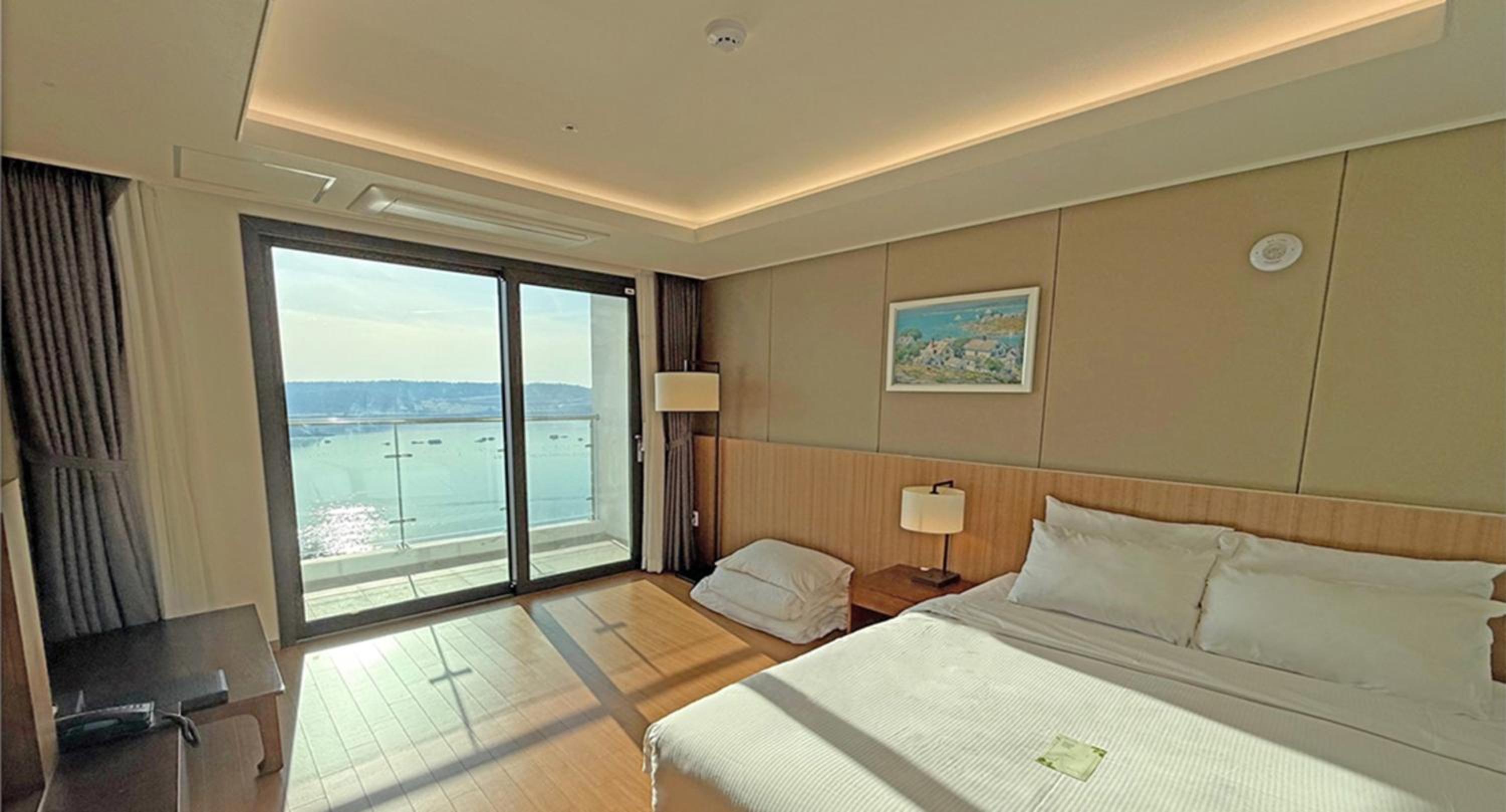 Ondol, Premier, Double Bed, Ocean View
