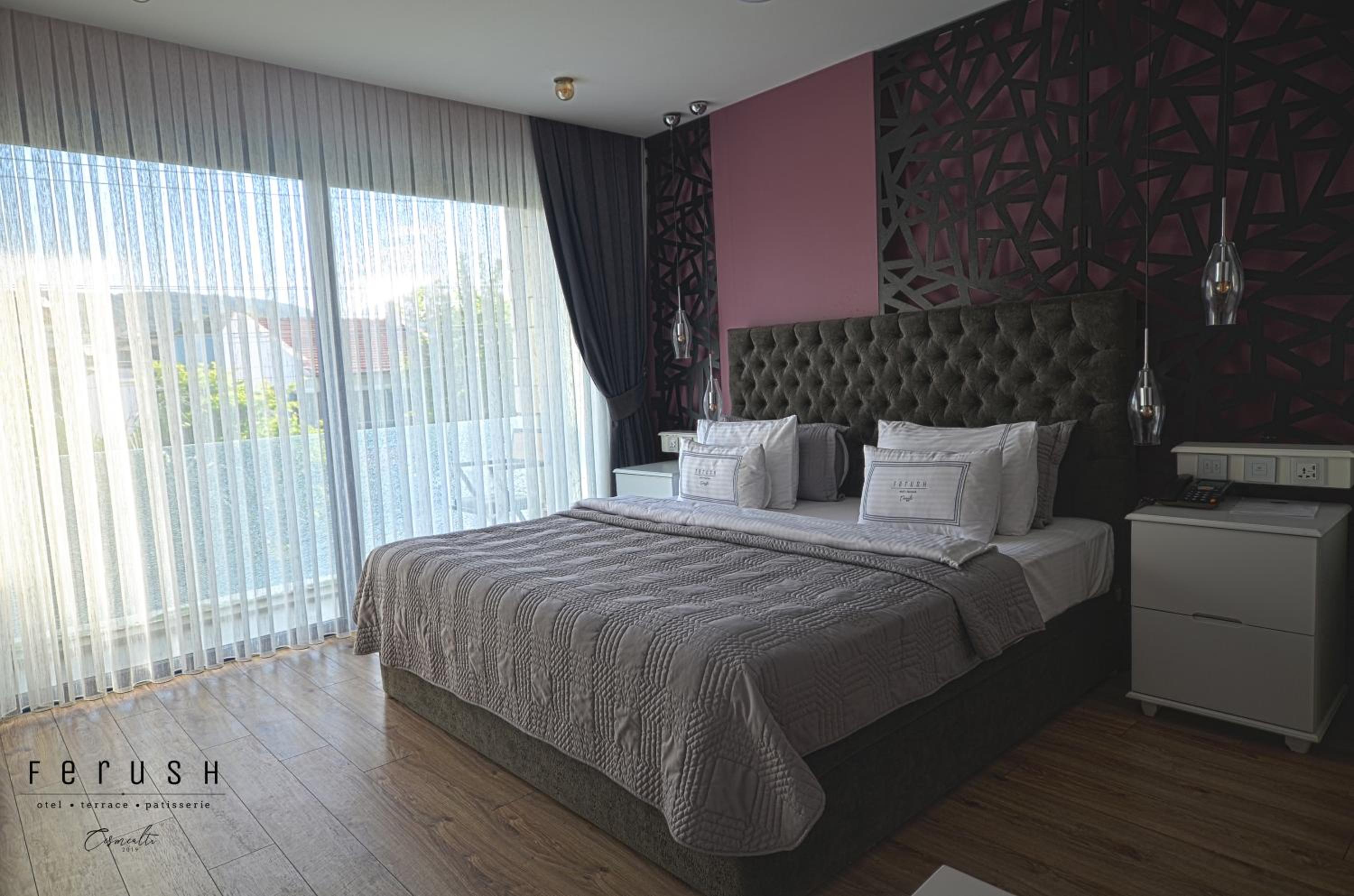 جناح عائلي بشرفة، Ferush Otel 3/10