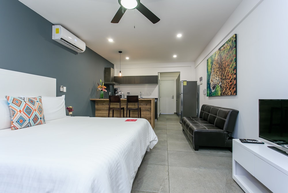 STUDIO, KING BED, SOFA, KITCHENETTE
