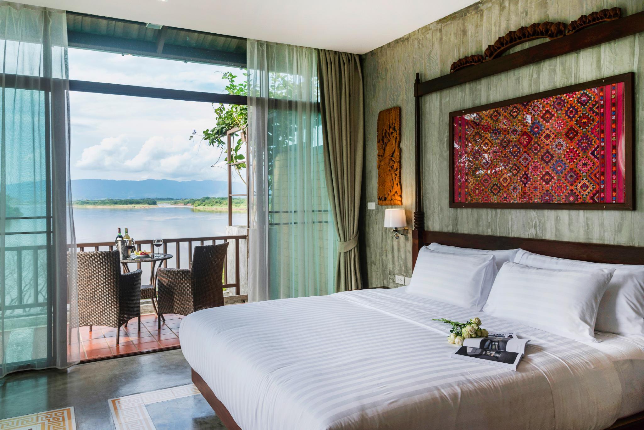 Villa, Double Bed, Pool or River View