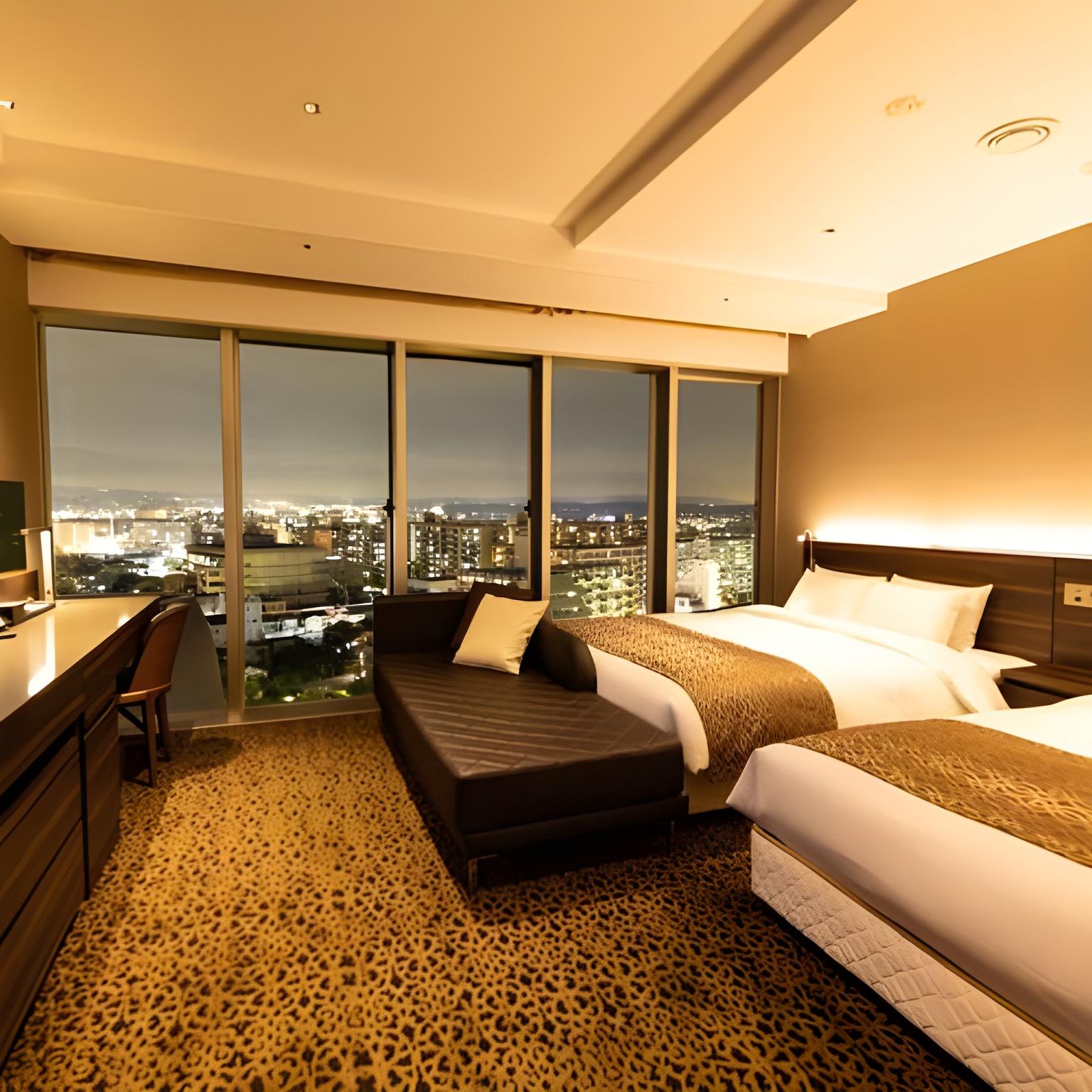 Superior, Luxury, Twin Beds, with View, Bathtub, High Floor