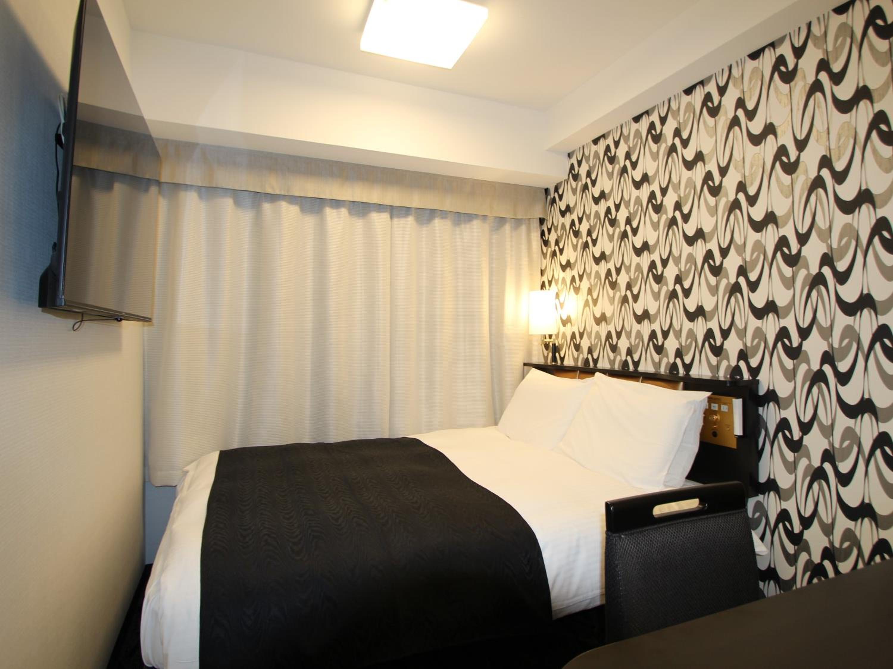 غرفة اقتصادية بسرير نصف مزدوج، Apa Hotel Toyama Ekimae 4/6