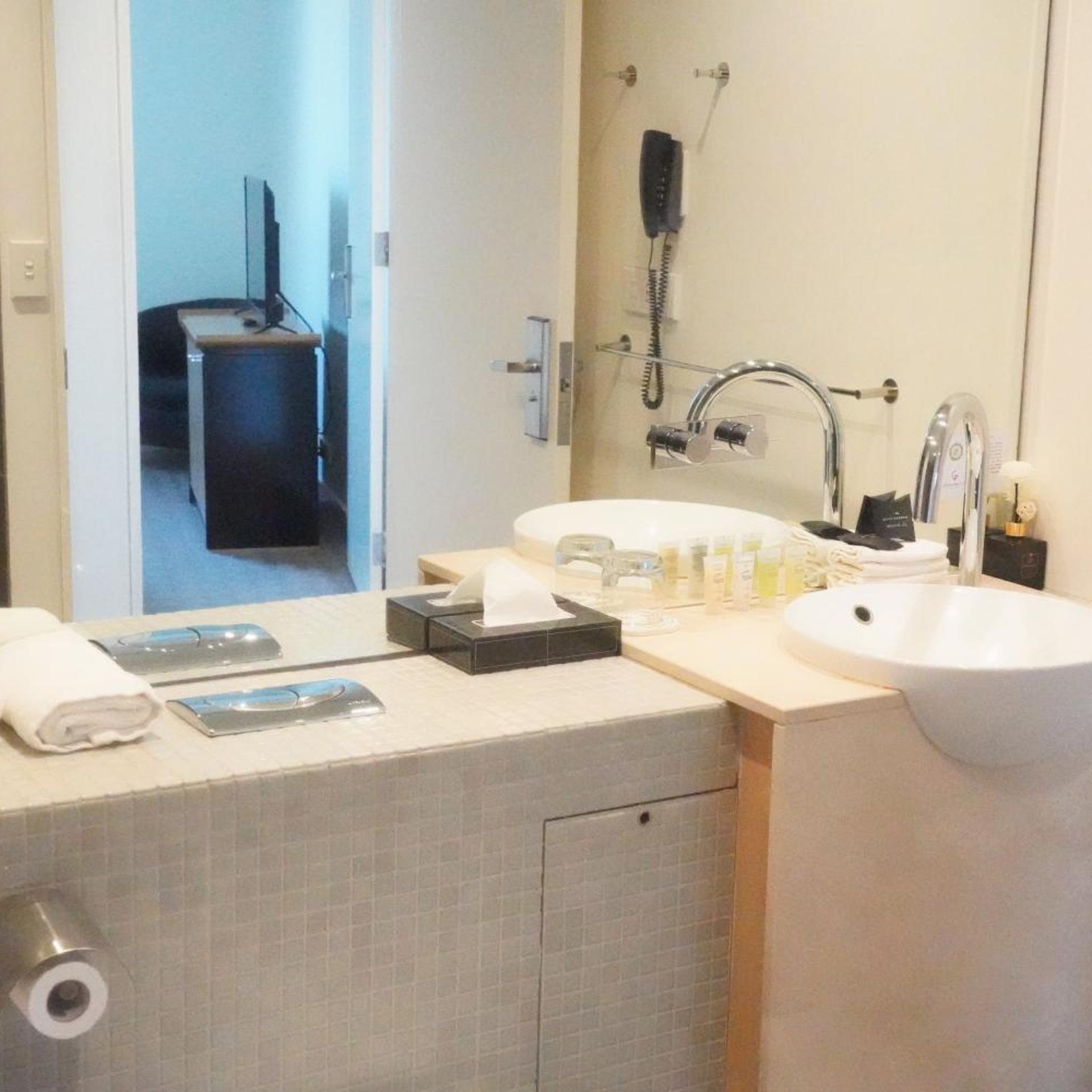 غرفة قياسية بسرير كوين، Golden Pebble Hotel 9/9