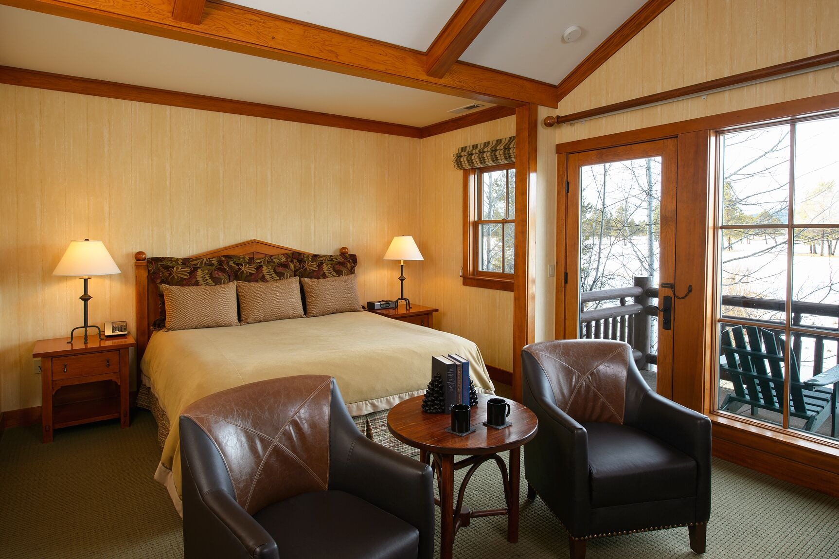 River, Lodge, King Bed
