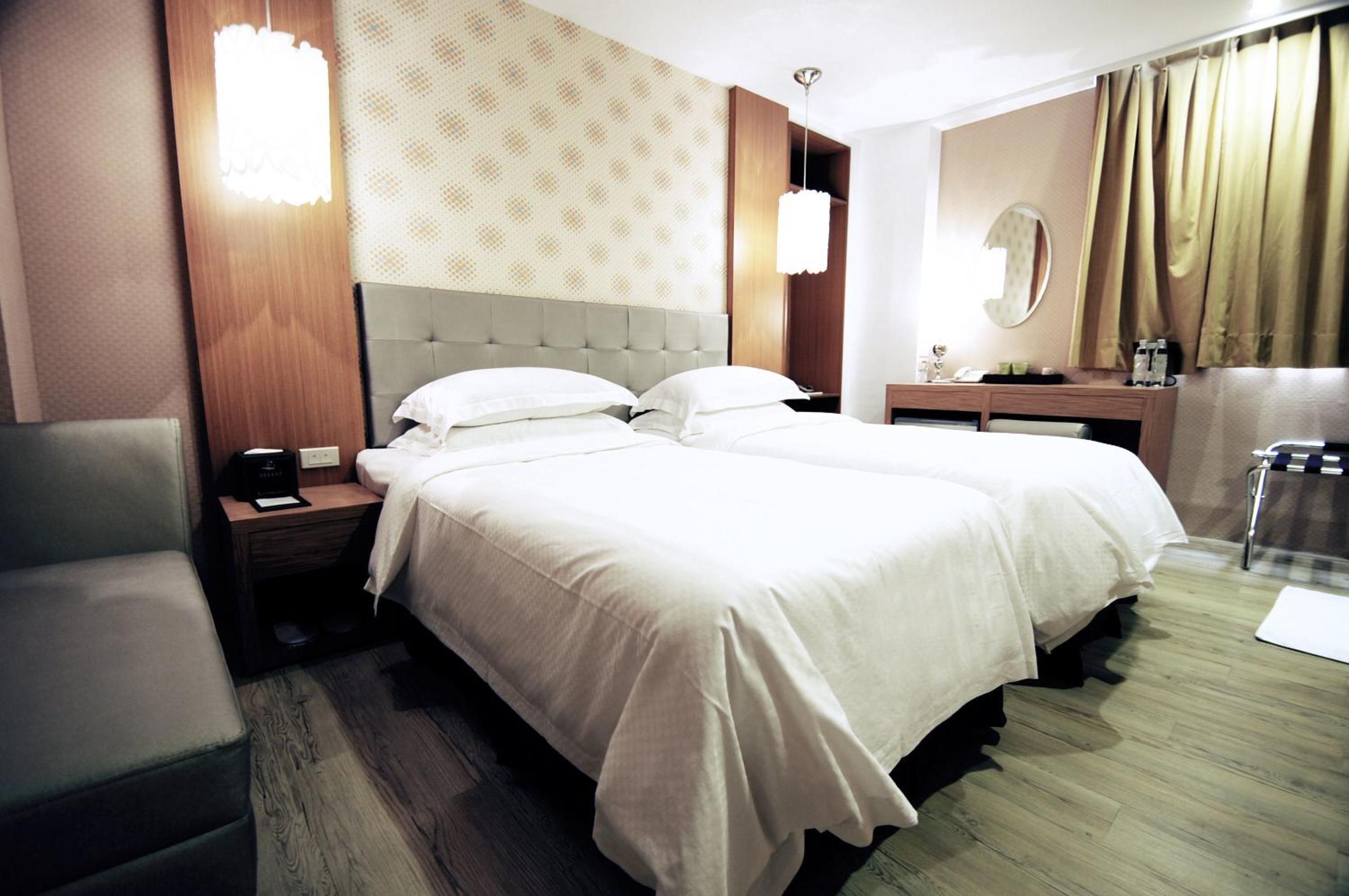 غرفة بسريرين منفصلين، The Riverside Hotel Hengchun 4/6